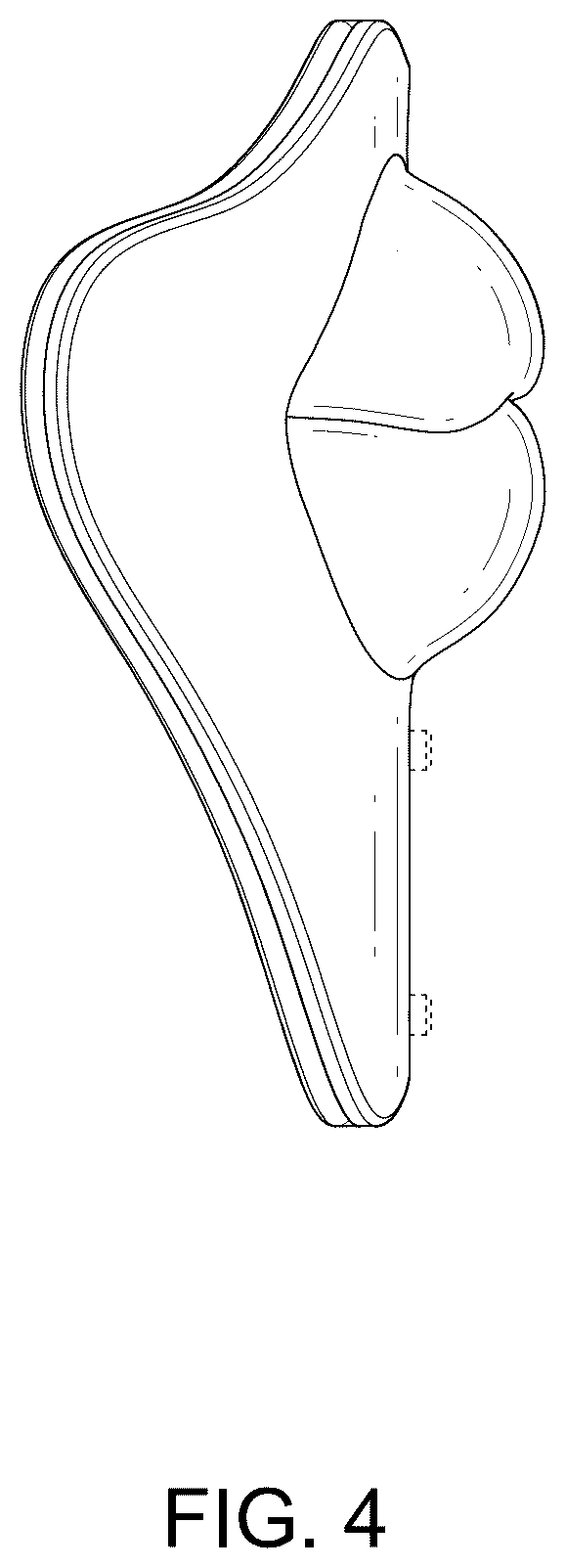 Patent USD1125580 Figure 4 – Light therapy device for lip