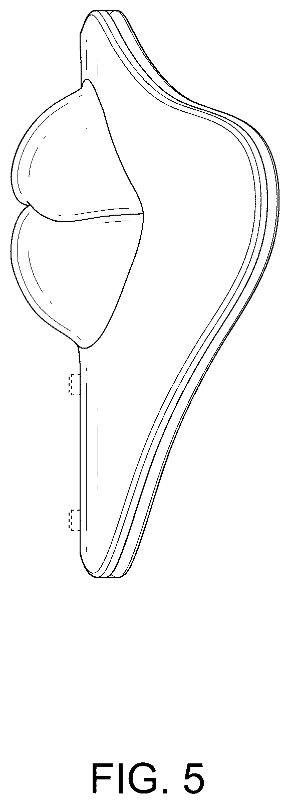 Patent USD1125580 Figure 5 – Light therapy device for lip