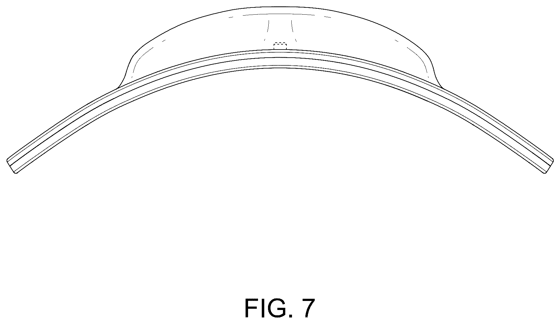 Patent USD1125580 Figure 7 – Light therapy device for lip