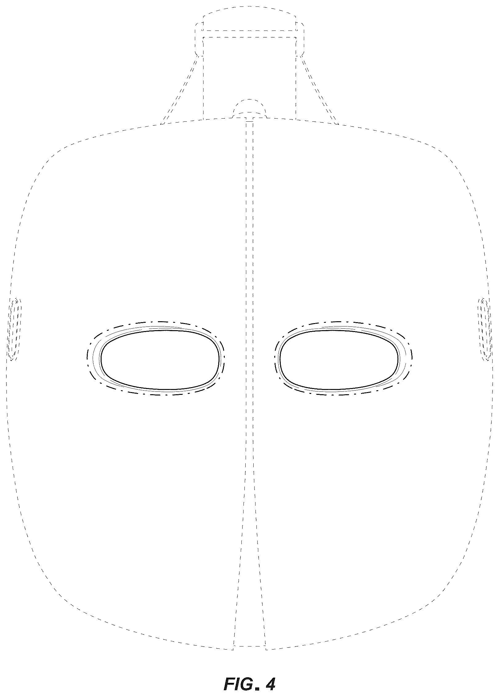 Patent USD1125581 Figure 4 – Mask