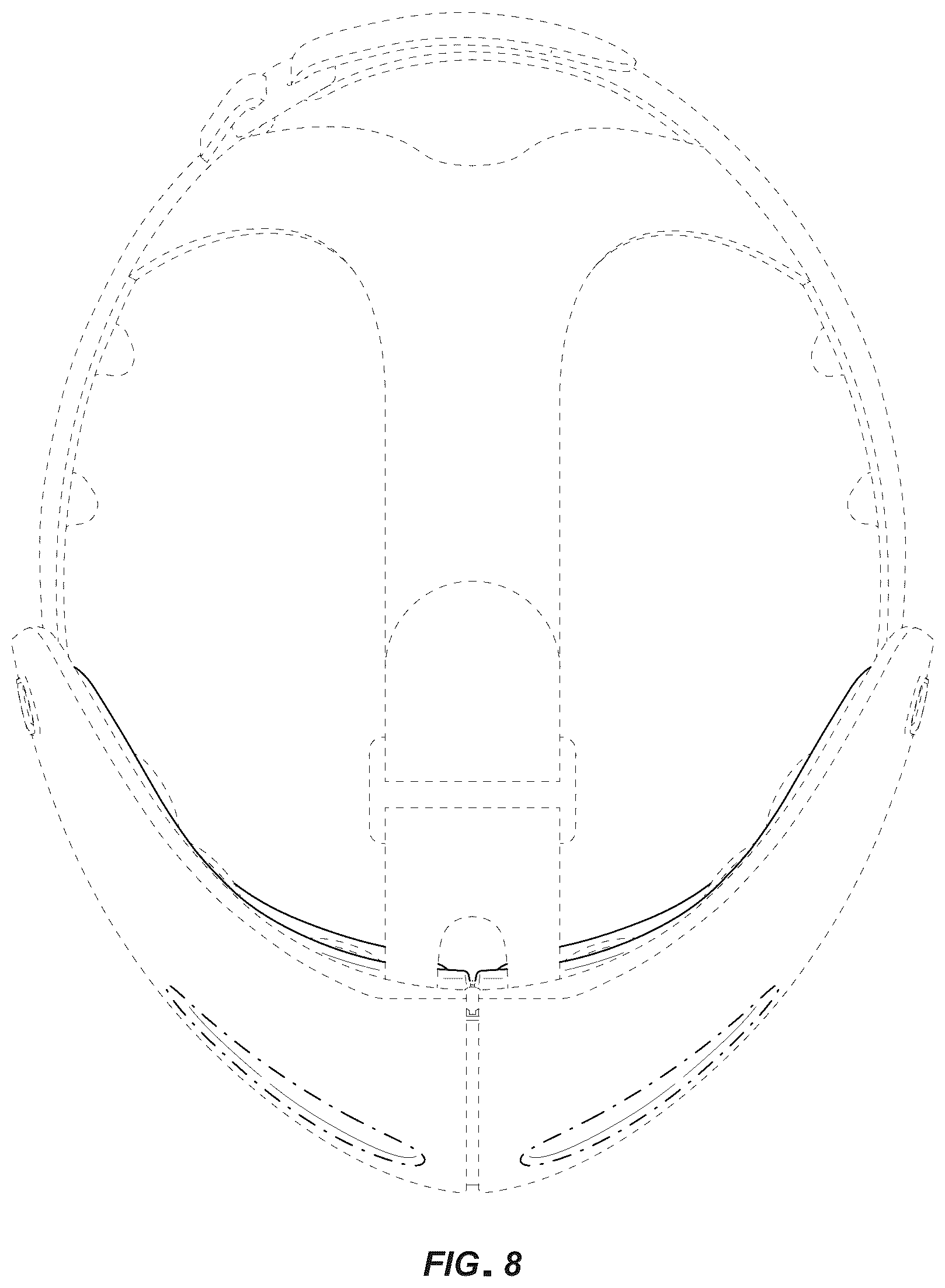 Patent USD1125581 Figure 8 – Mask