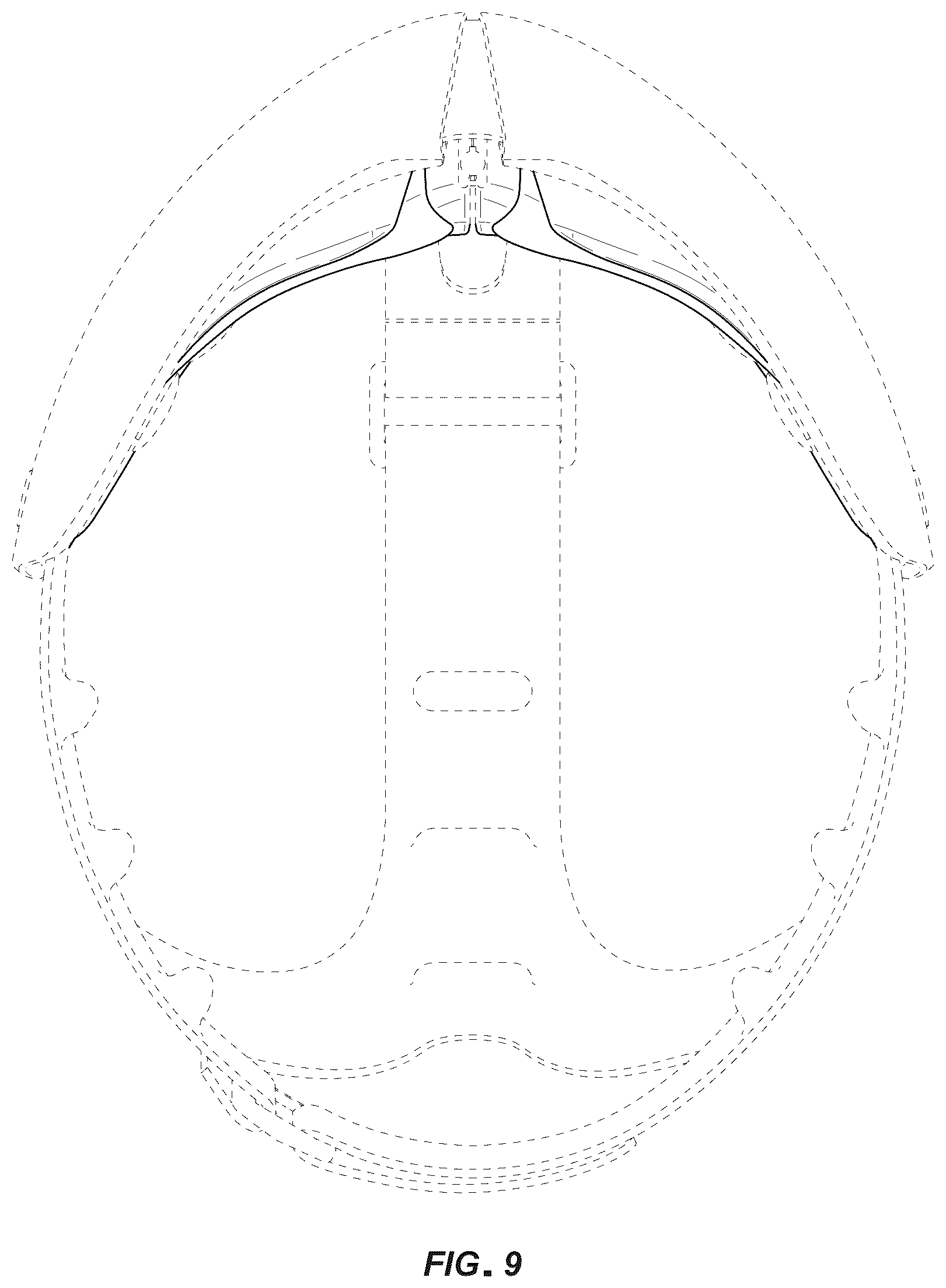 Patent USD1125581 Figure 9 – Mask