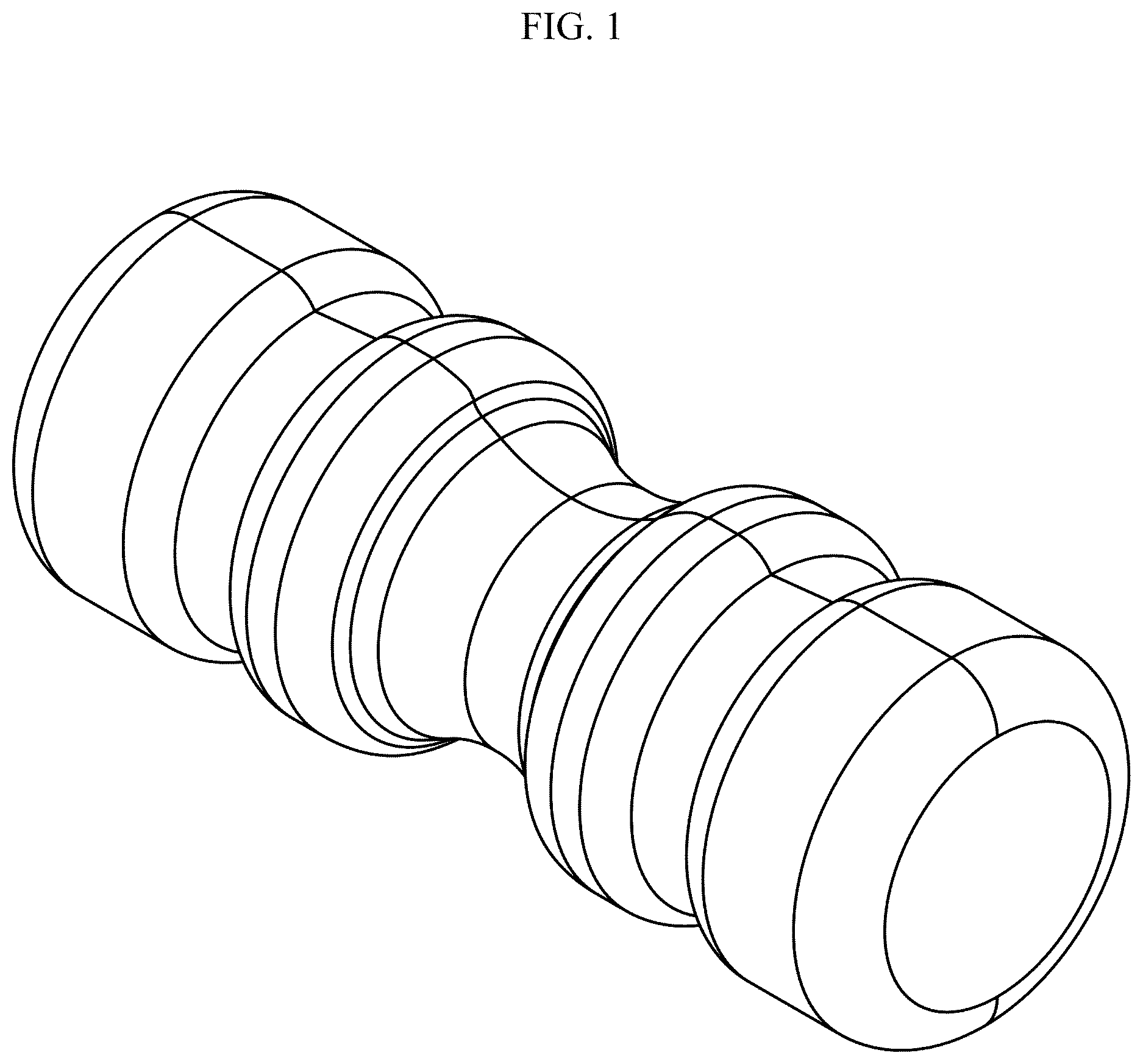 Patent USD1125582 — Device for deep fascial release of wrist and spinal muscles for physical therapy — Figure 1