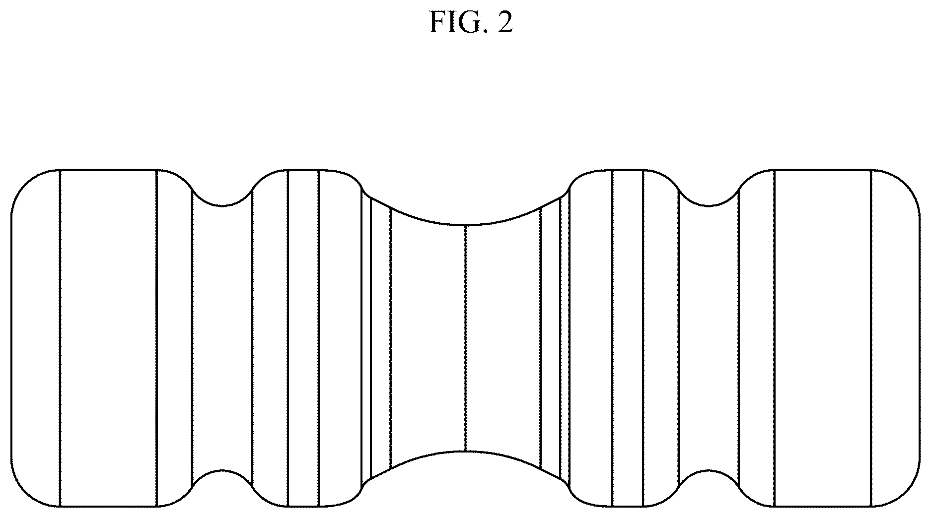 Patent USD1125582 Figure 2 – Device for deep fascial release of wrist and spinal muscles for physical therapy