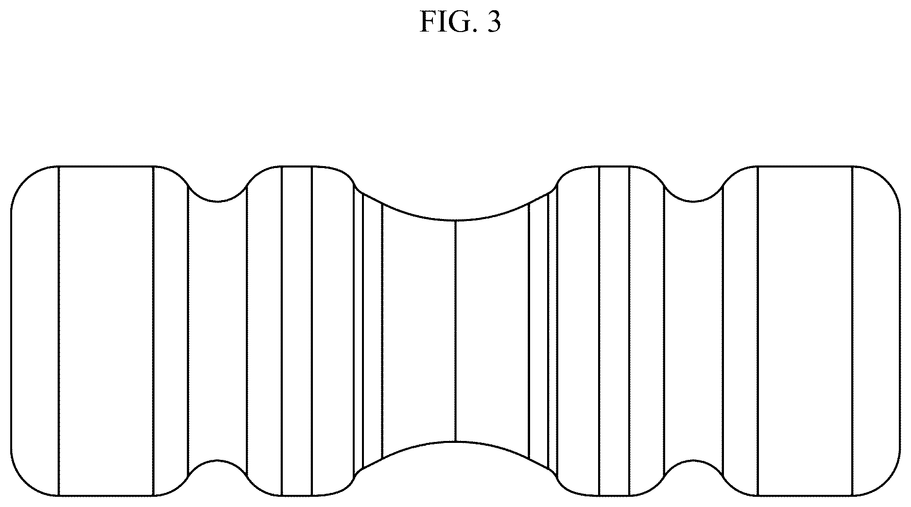 Patent USD1125582 Figure 3 – Device for deep fascial release of wrist and spinal muscles for physical therapy