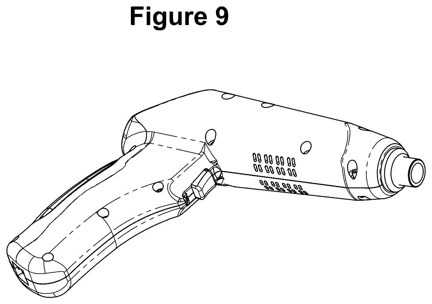 Patent USD1125583 Figure 9 – Chiropractic adjusting instrument