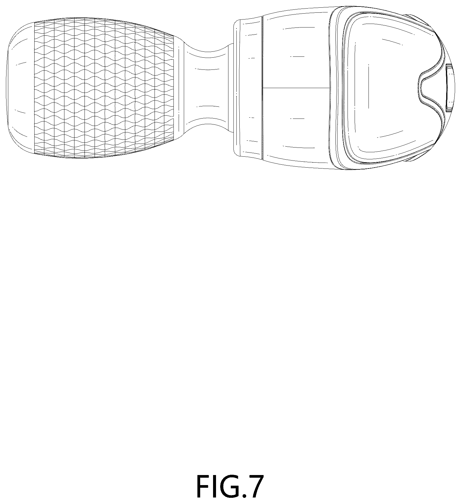 Patent USD1125584 Figure 7 – Massager