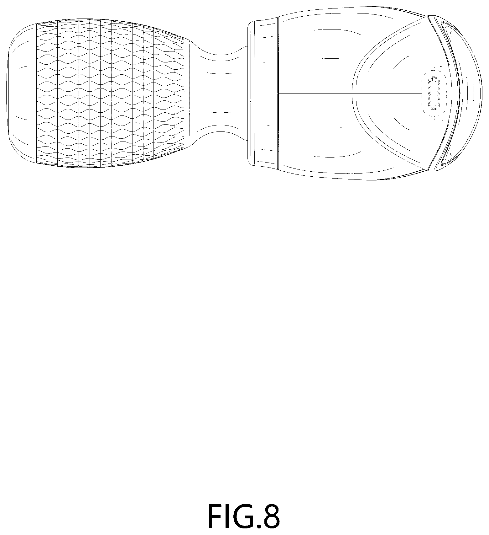 Patent USD1125584 Figure 8 – Massager