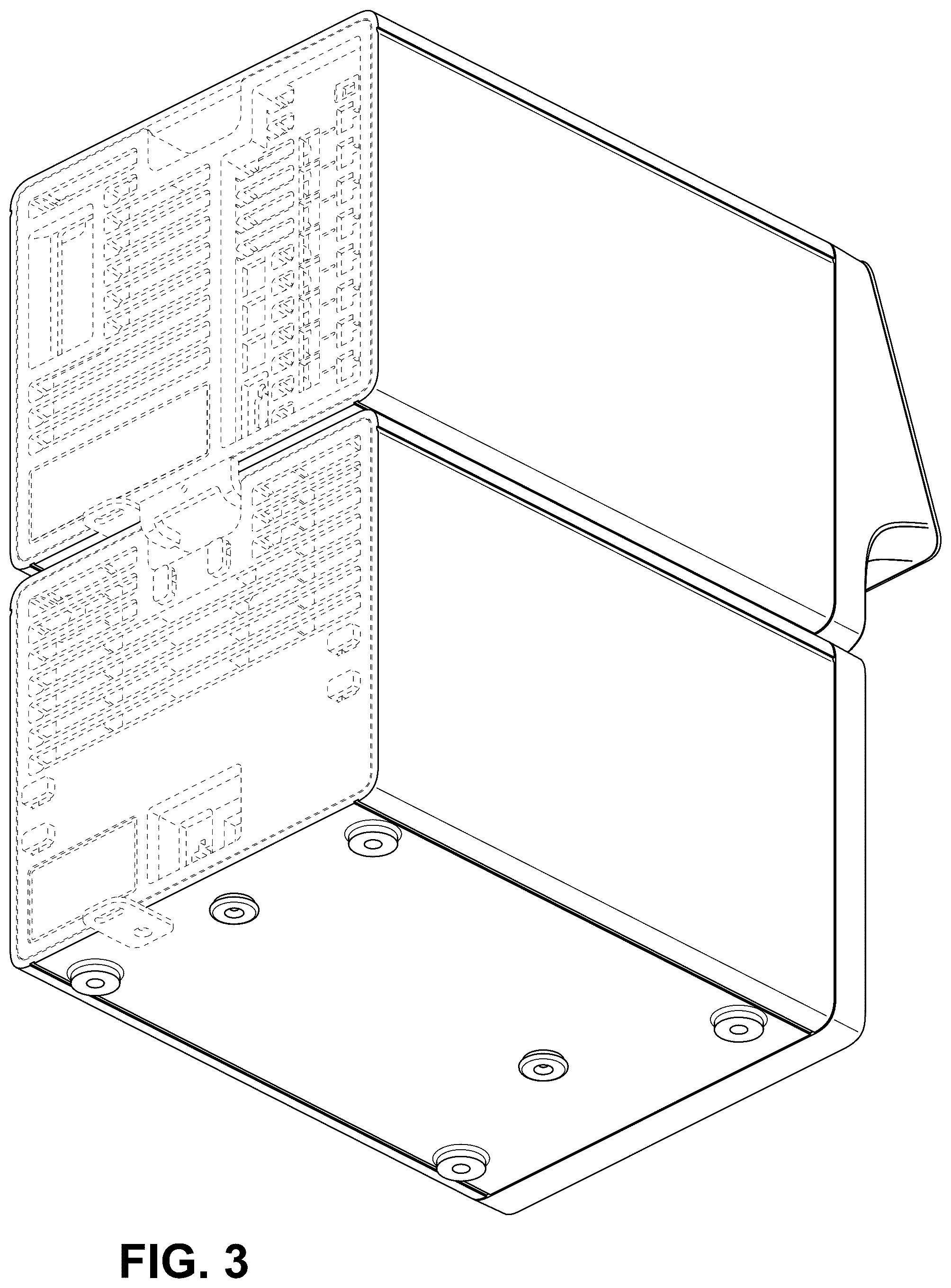 Patent USD1125589 Figure 3 – Laboratory instrument
