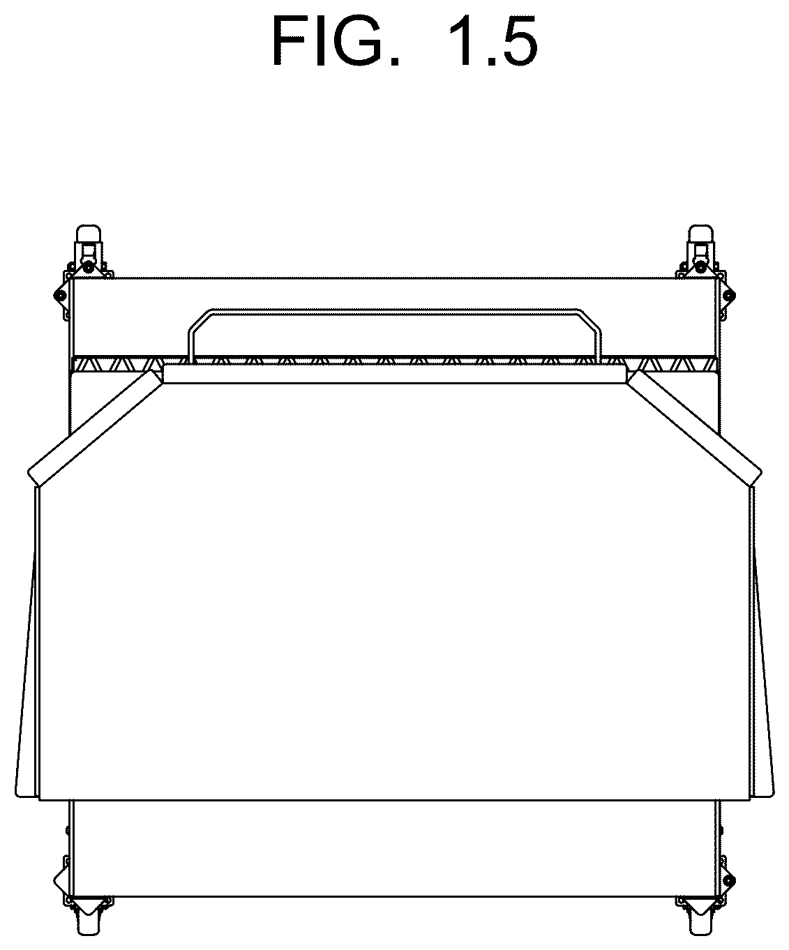 Patent USD1125590 Figure 5 – Fixed apparatus and equipment for laboratories