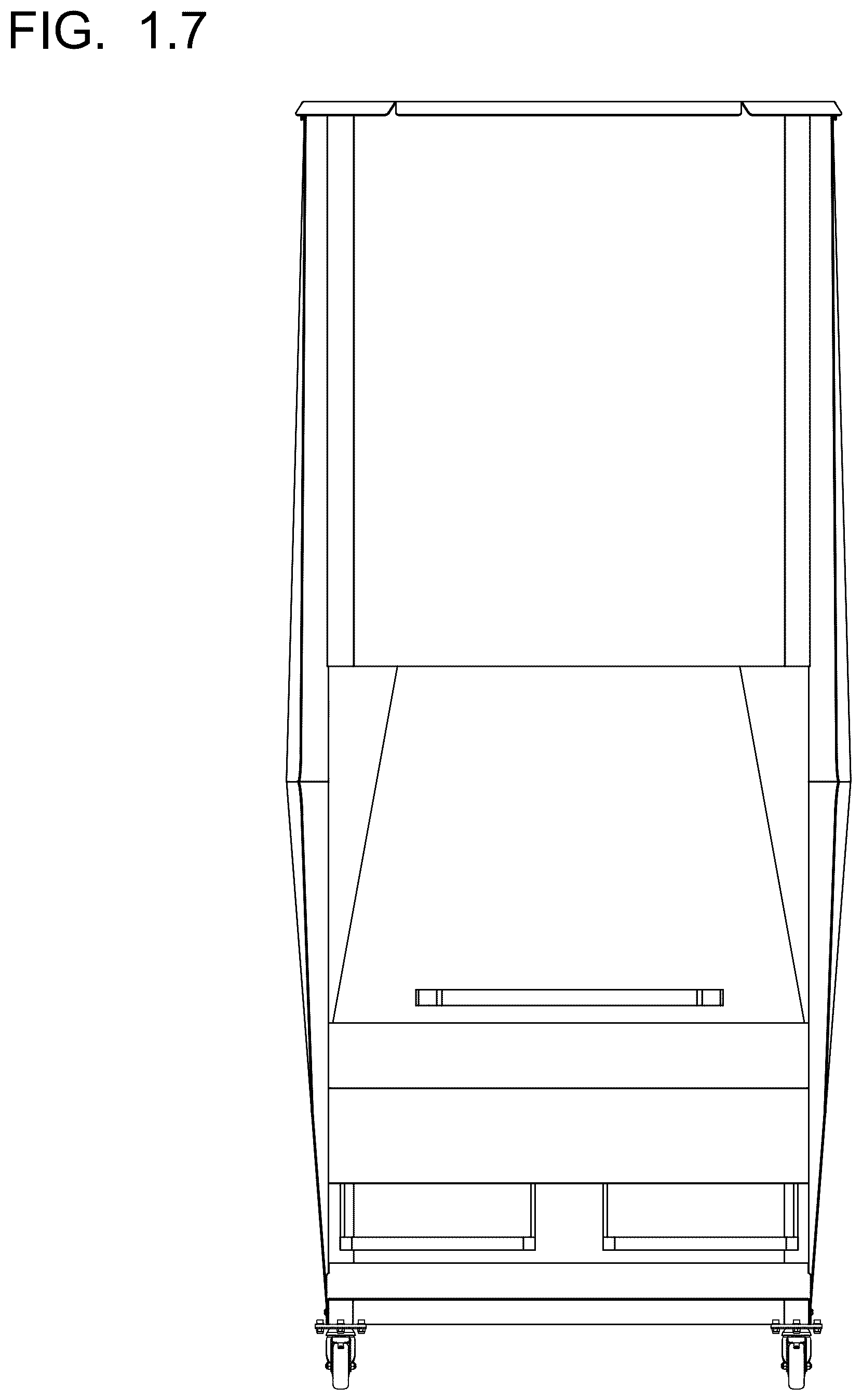 Patent USD1125590 Figure 7 – Fixed apparatus and equipment for laboratories