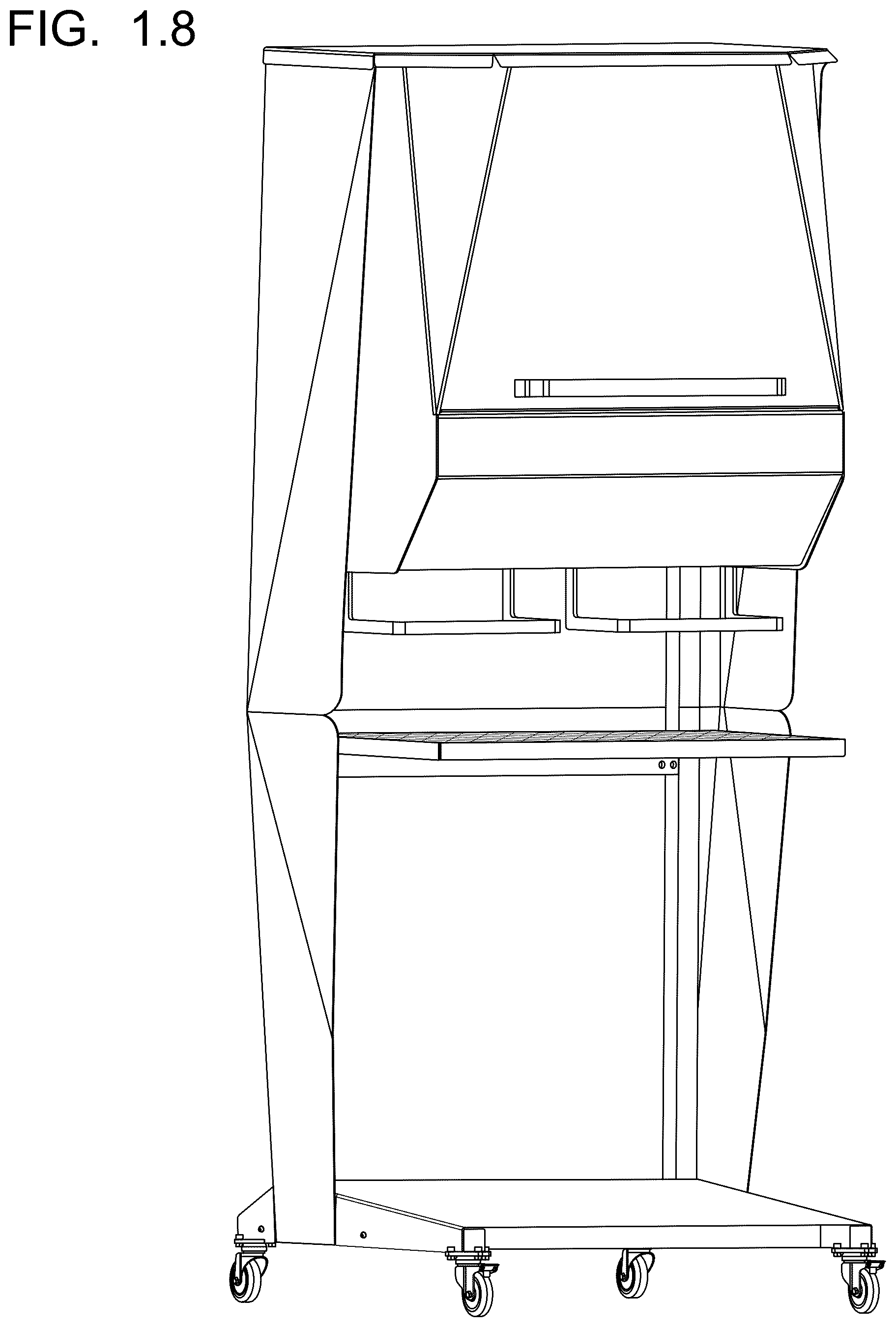 Patent USD1125590 Figure 8 – Fixed apparatus and equipment for laboratories