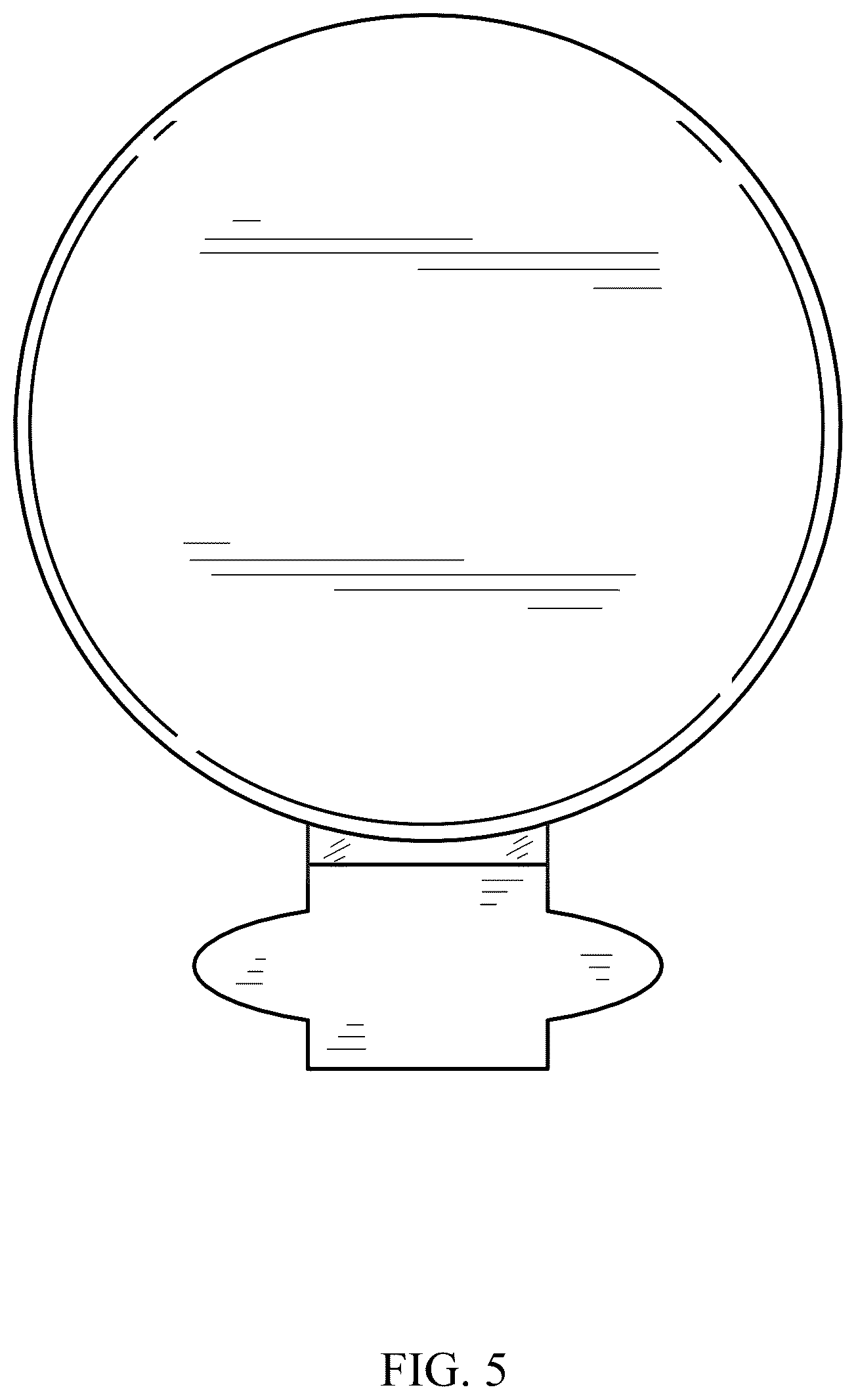 Patent USD1125591 Figure 5 – Detection cup
