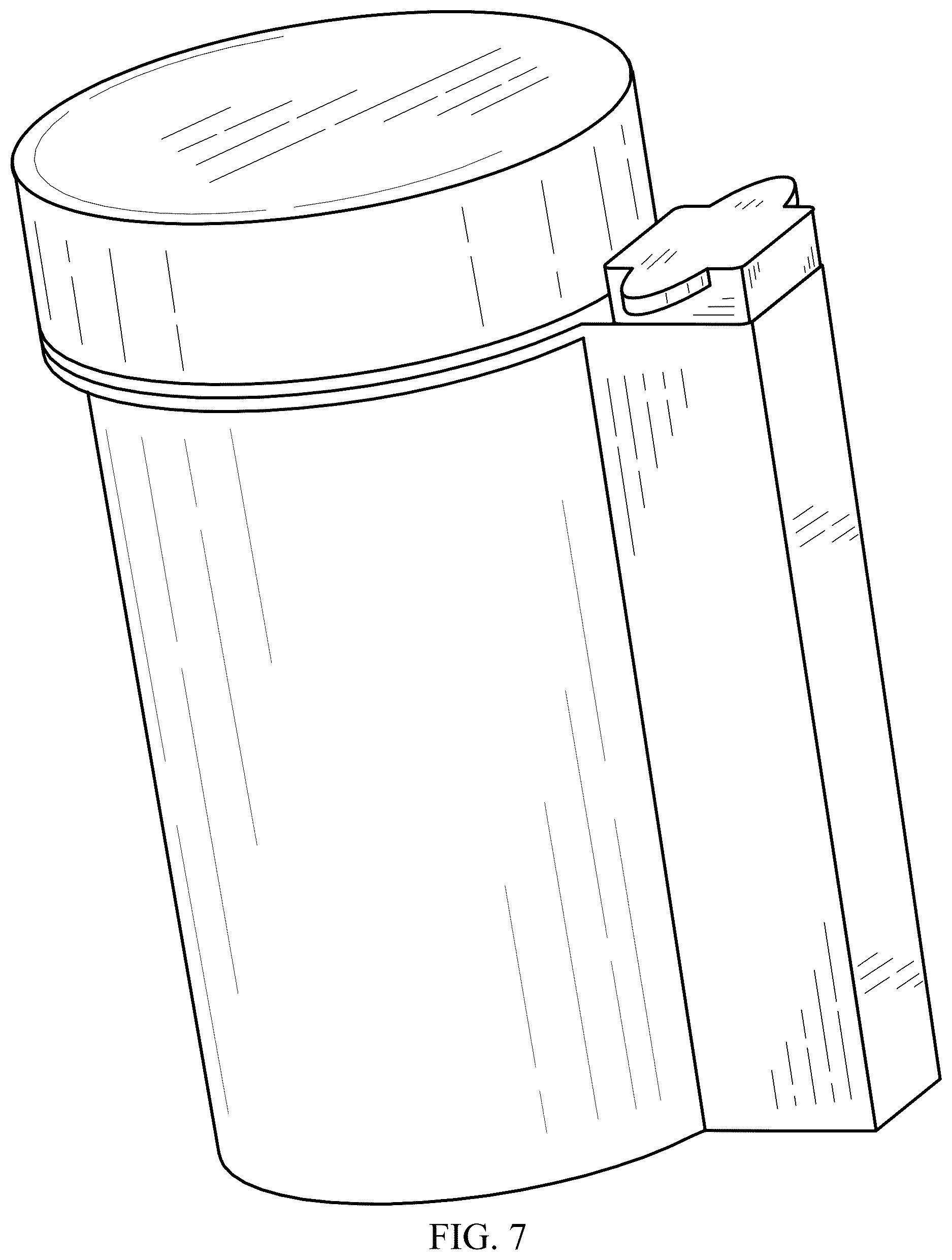 Patent USD1125591 Figure 7 – Detection cup