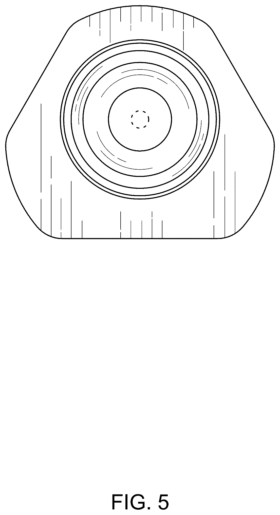 Patent USD1125593 Figure 5 – Container for testing samples