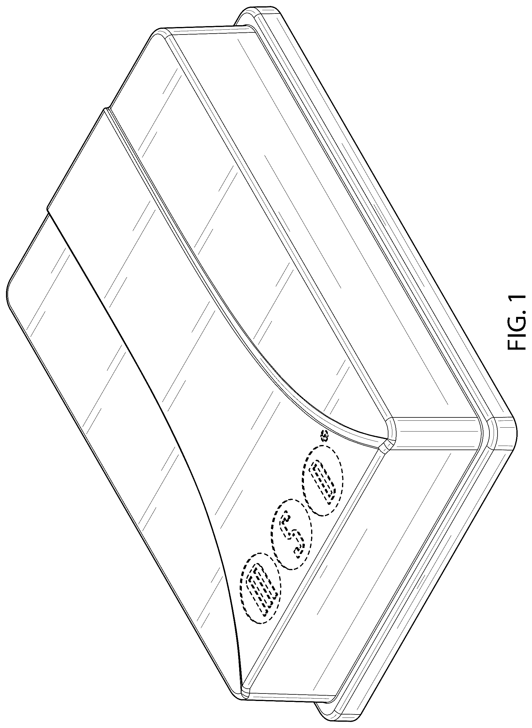 Patent USD1125594 Figure 1 – Cover