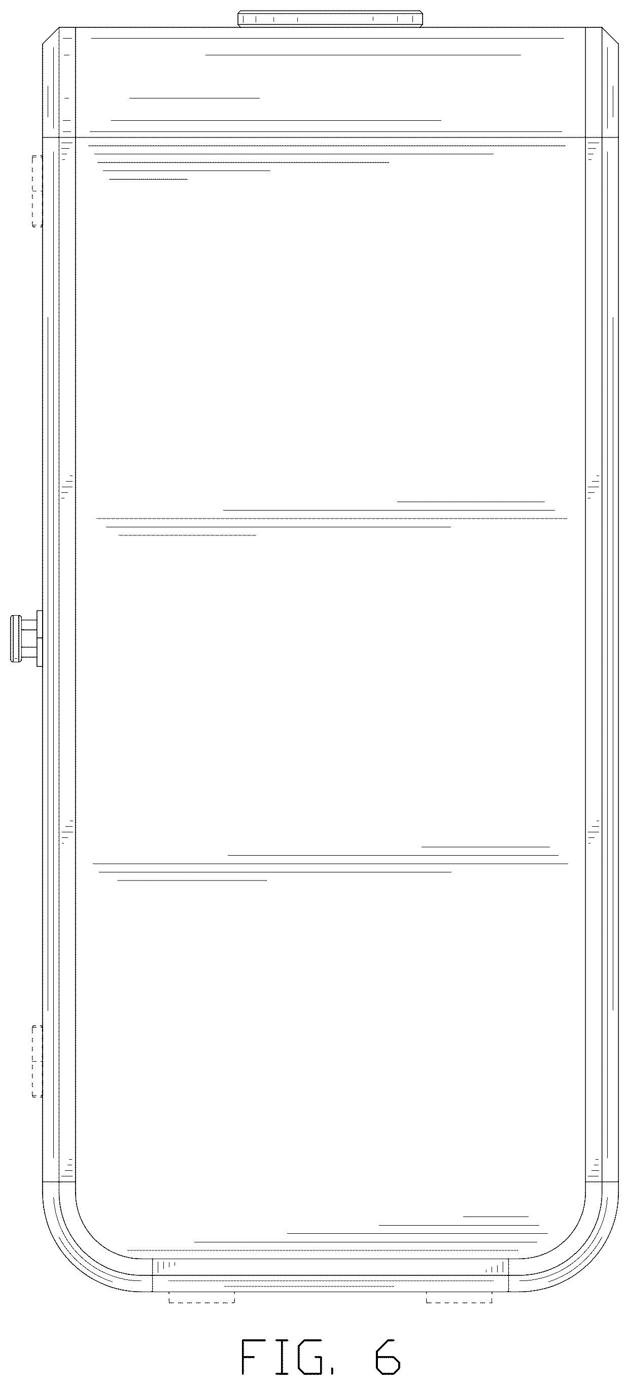 Patent USD1125596 Figure 6 – Telephone booth