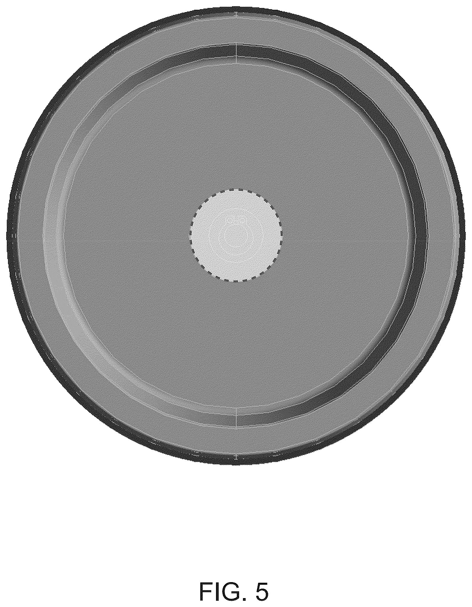 Patent USD1125598 Figure 4 – Water supply valve box lid
