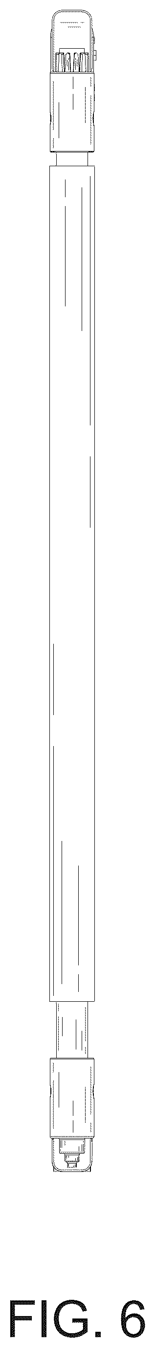 Patent USD1125599 Figure 6 – Fence