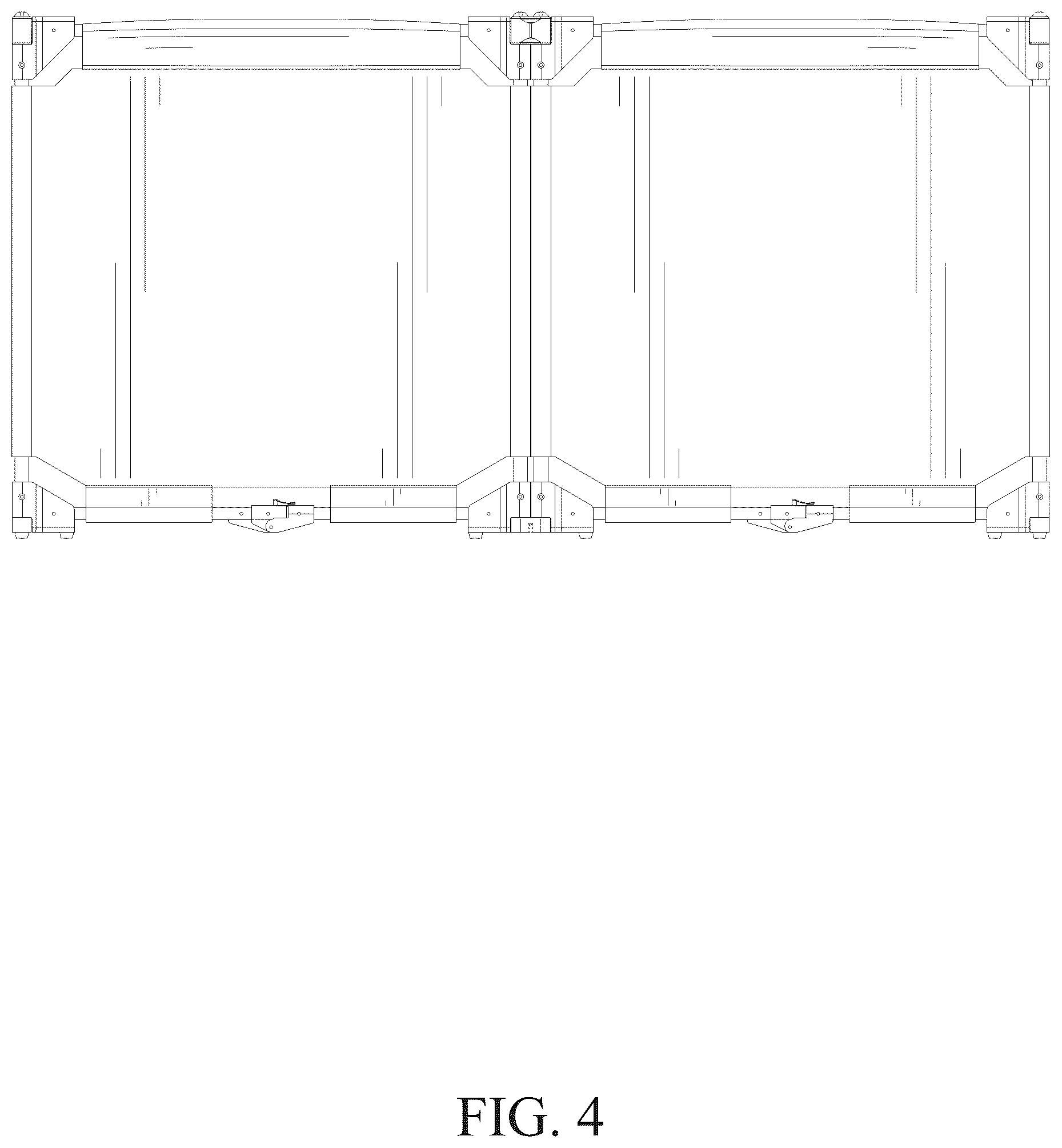 Patent USD1125600 Figure 4 – Fence