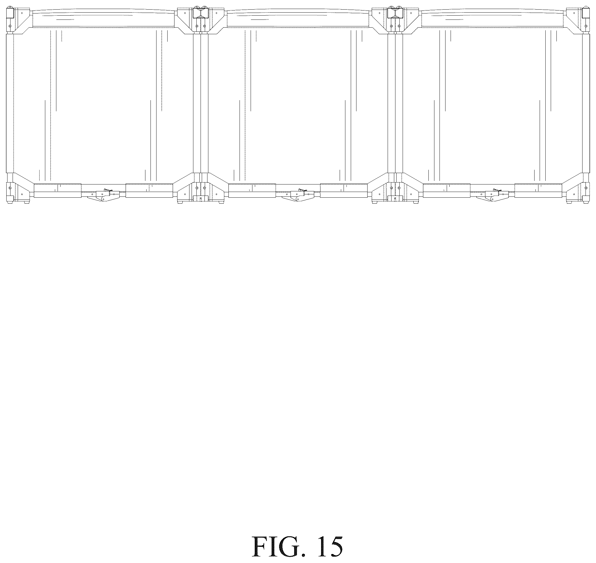 Patent USD1125600 Figure 15 – Fence