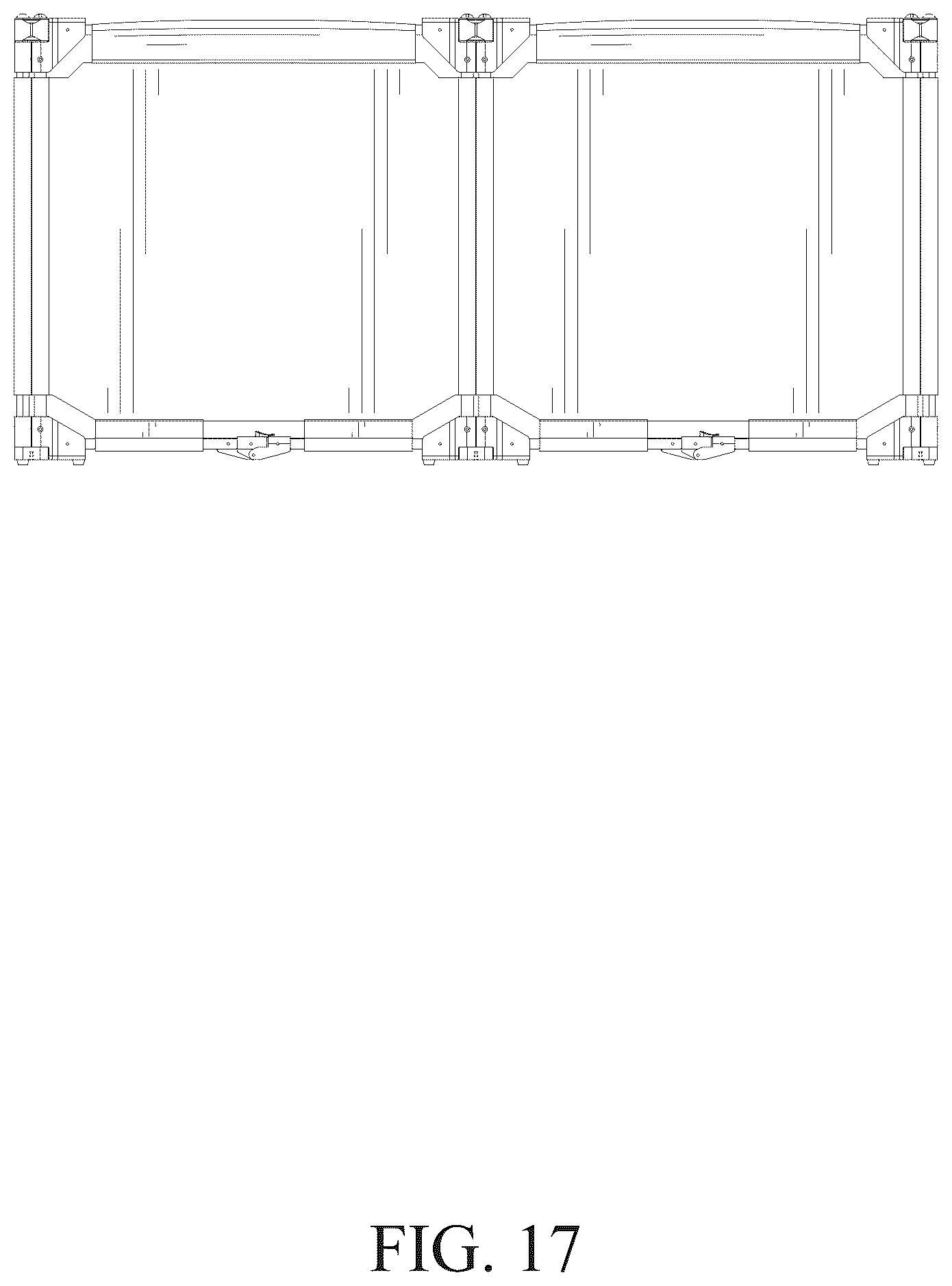 Patent USD1125600 Figure 17 – Fence