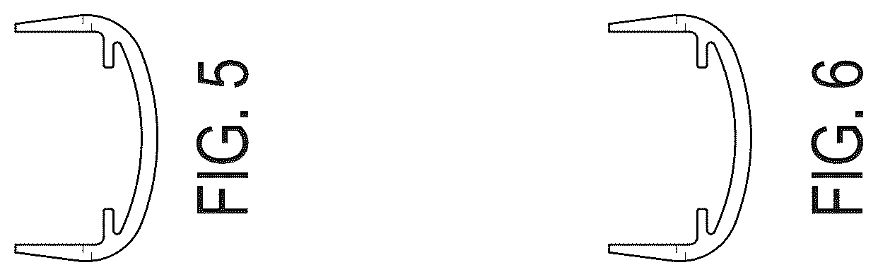 Patent USD1125602 Figure 4 – Vertical beam cover strip
