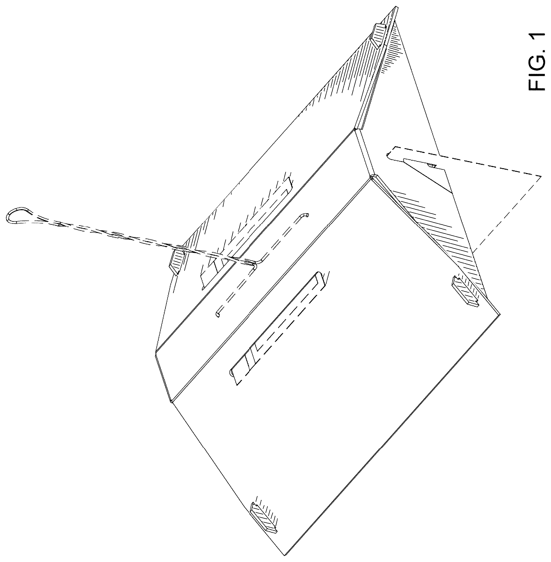 Patent USD1125603 — Canopy — Figure 1