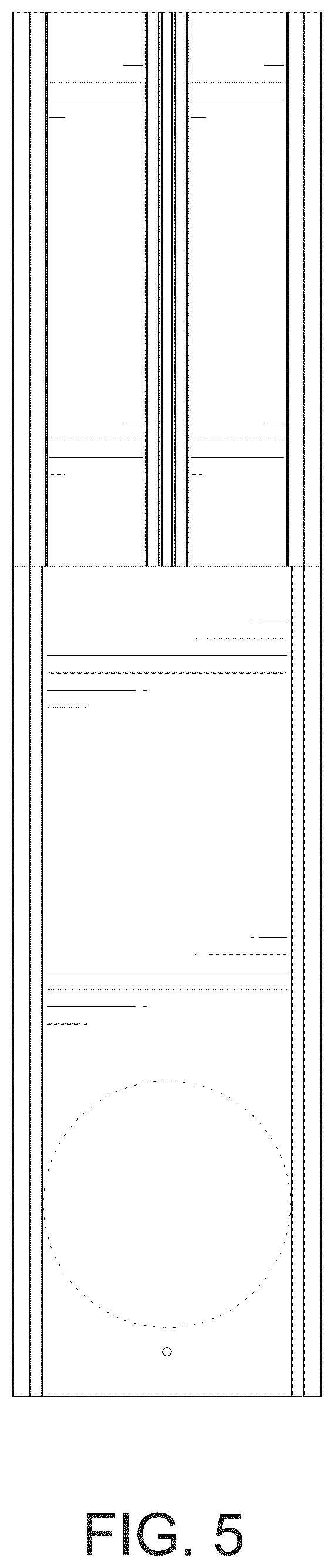 Patent USD1125604 Figure 5 – Window seal plate