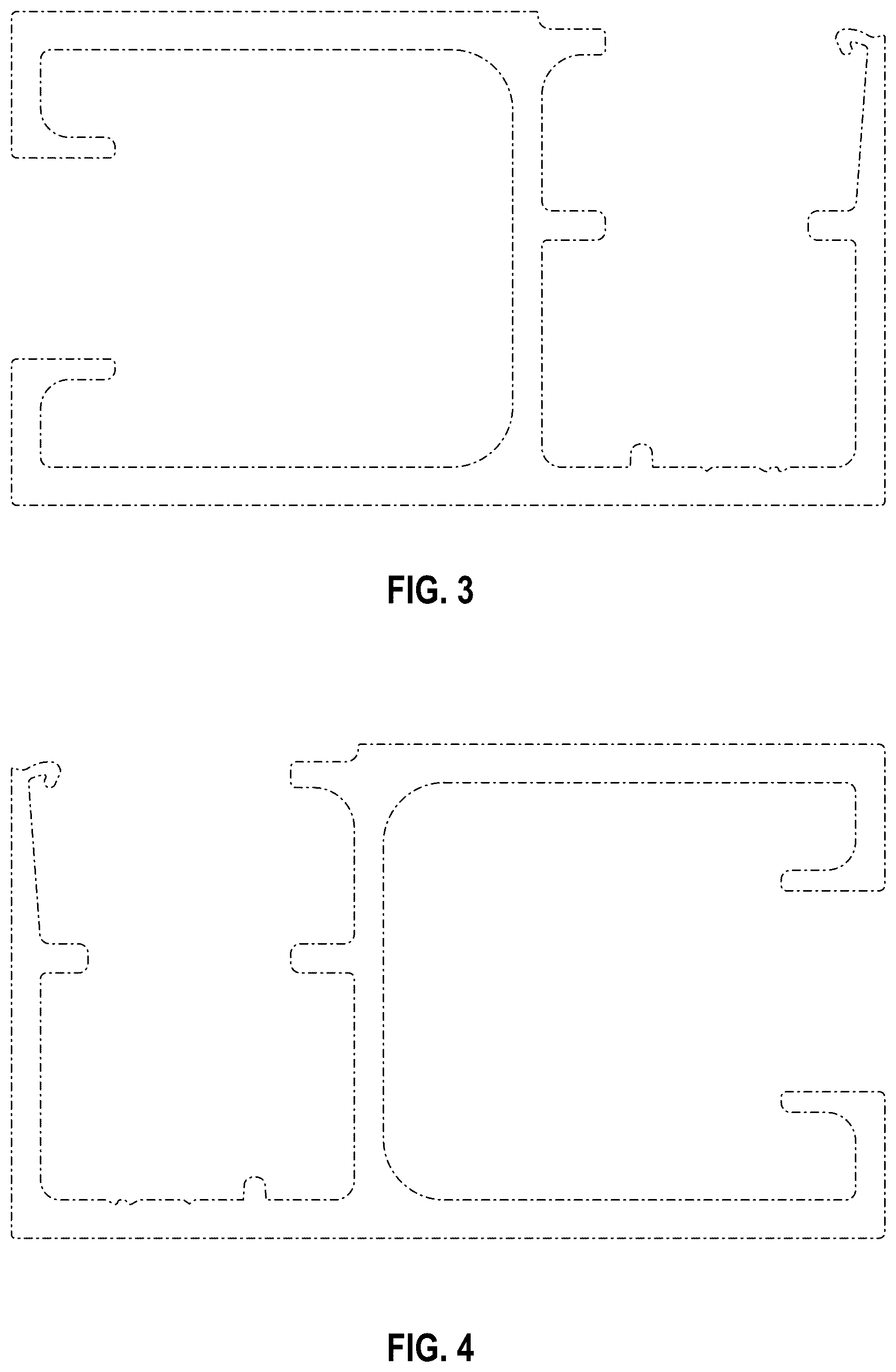 Patent USD1125608 Figure 3 – Rail for retractable screen