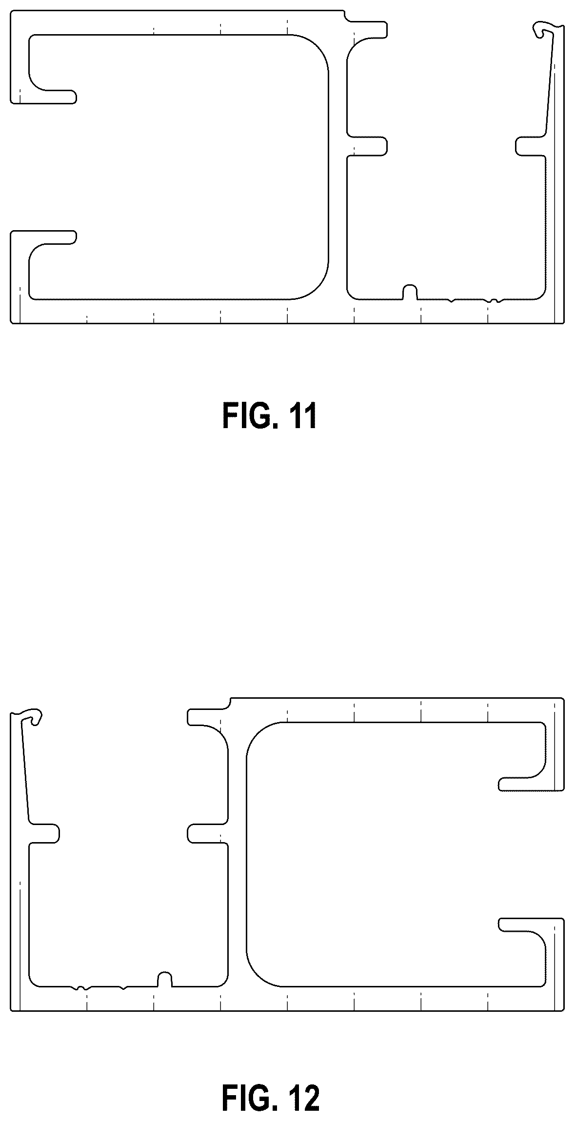 Patent USD1125608 Figure 10 – Rail for retractable screen