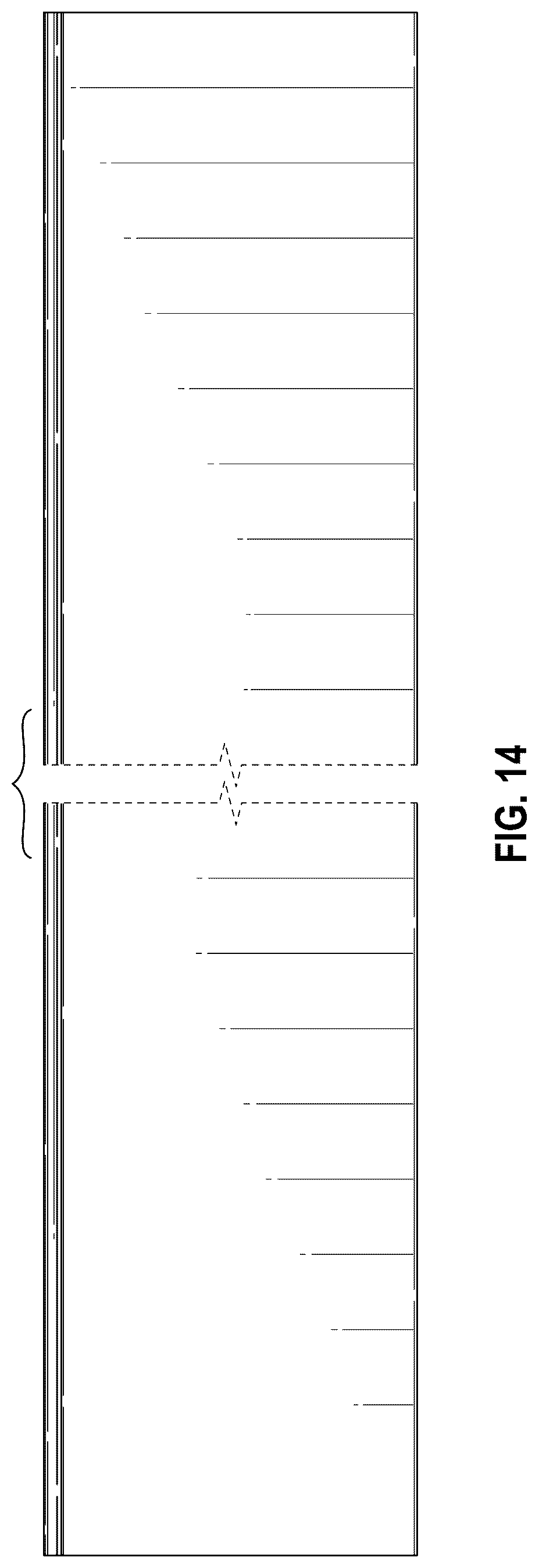 Patent USD1125608 Figure 12 – Rail for retractable screen
