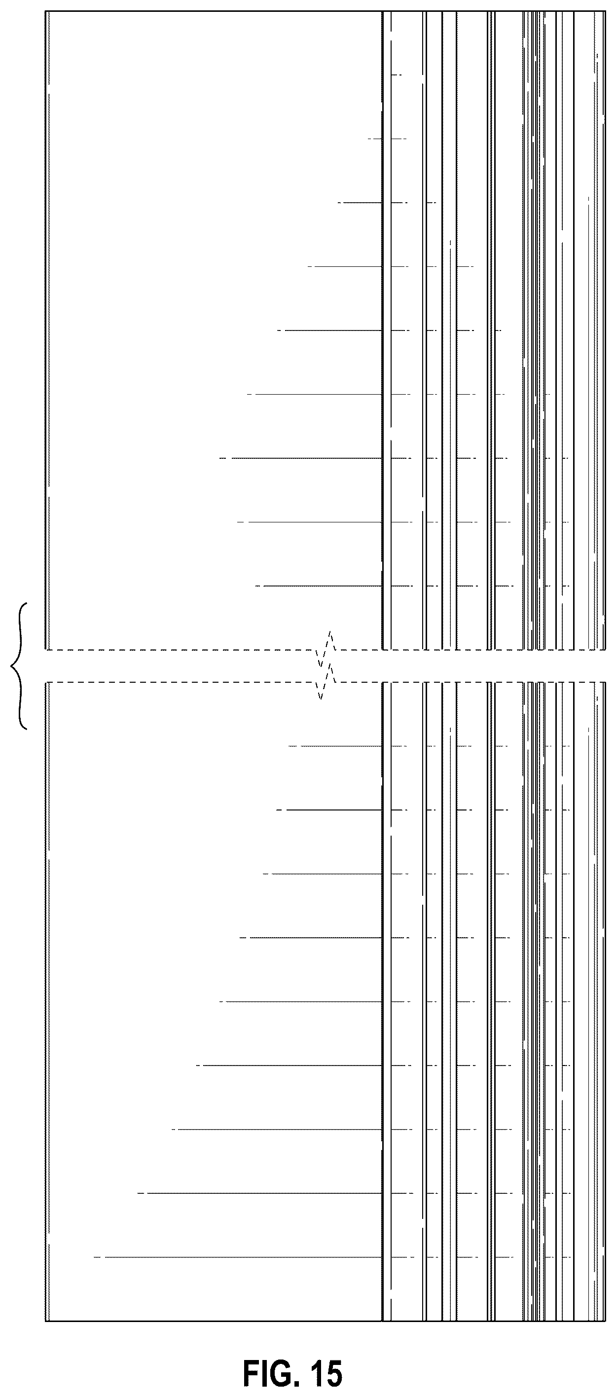 Patent USD1125608 Figure 13 – Rail for retractable screen