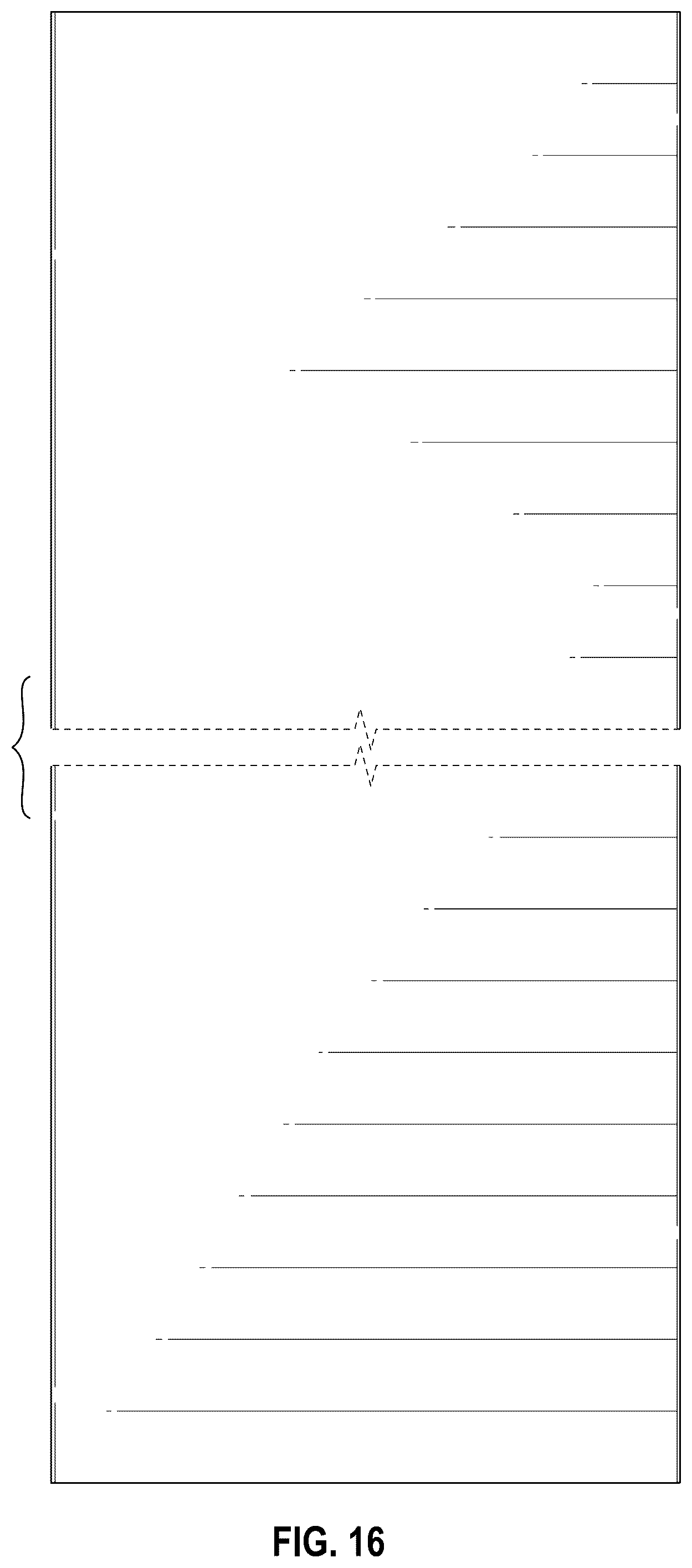 Patent USD1125608 Figure 14 – Rail for retractable screen