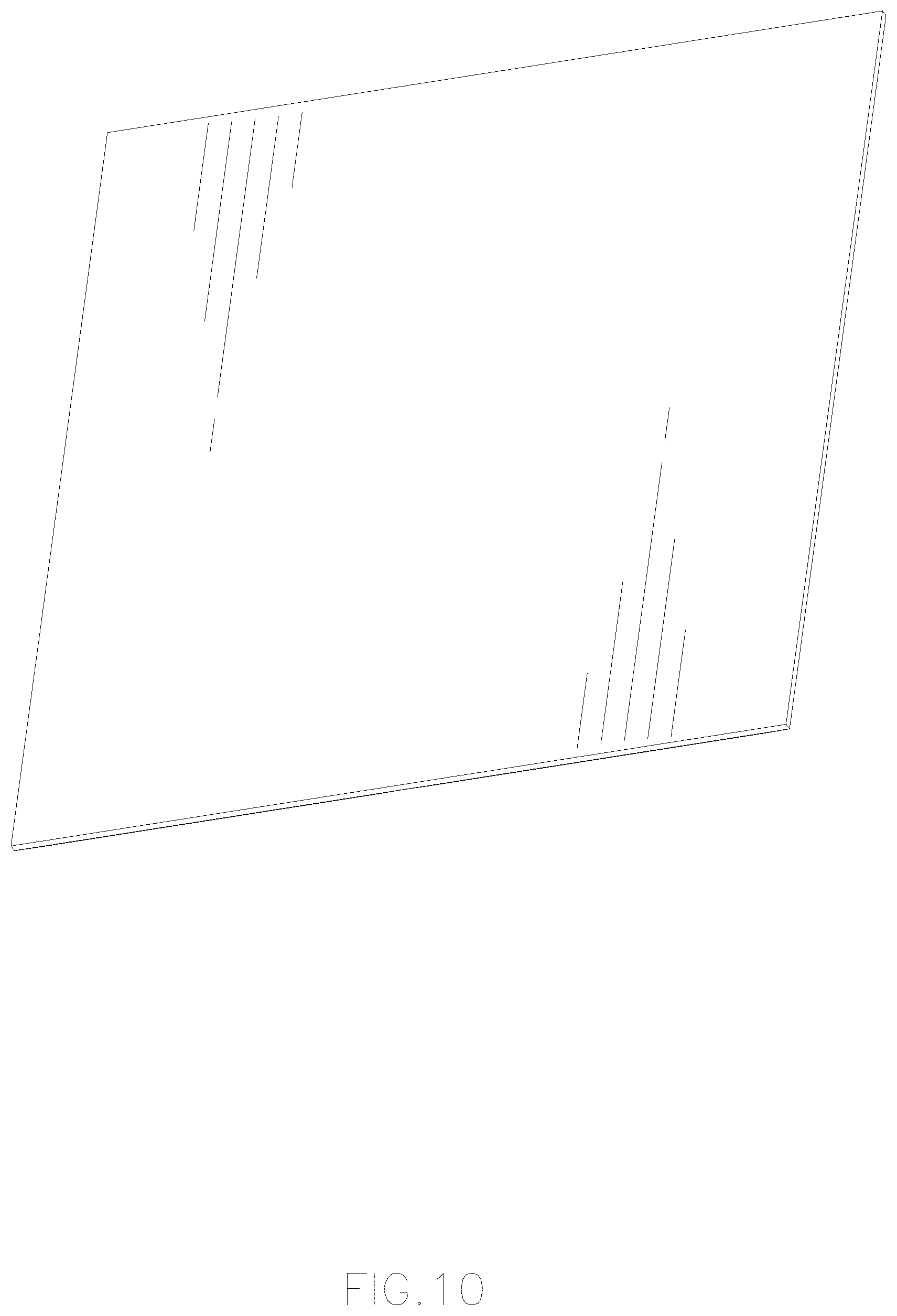 Patent USD1125610 Figure 10 – Wall panel