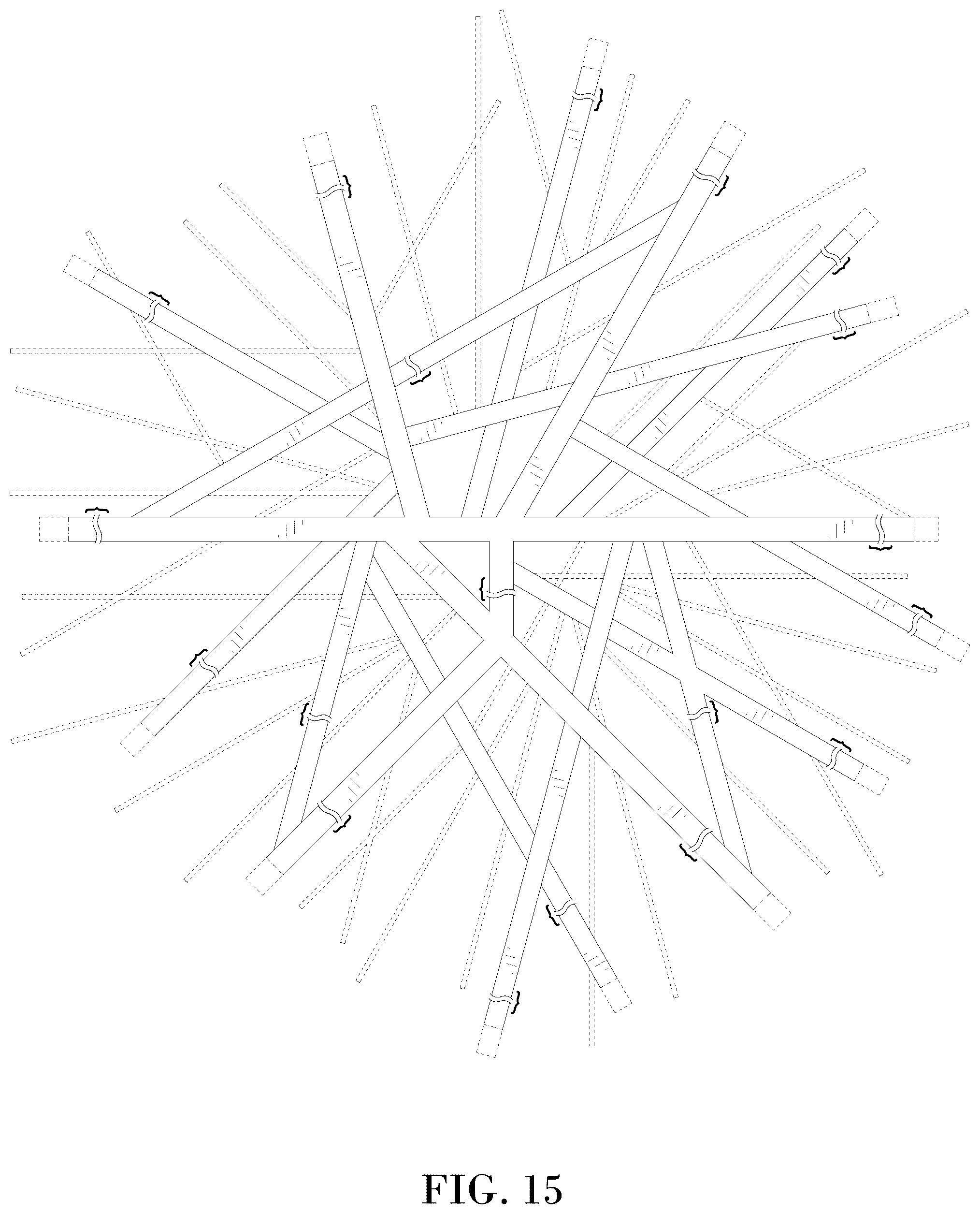 Patent USD1125615 Figure 9 – Architectural fixture