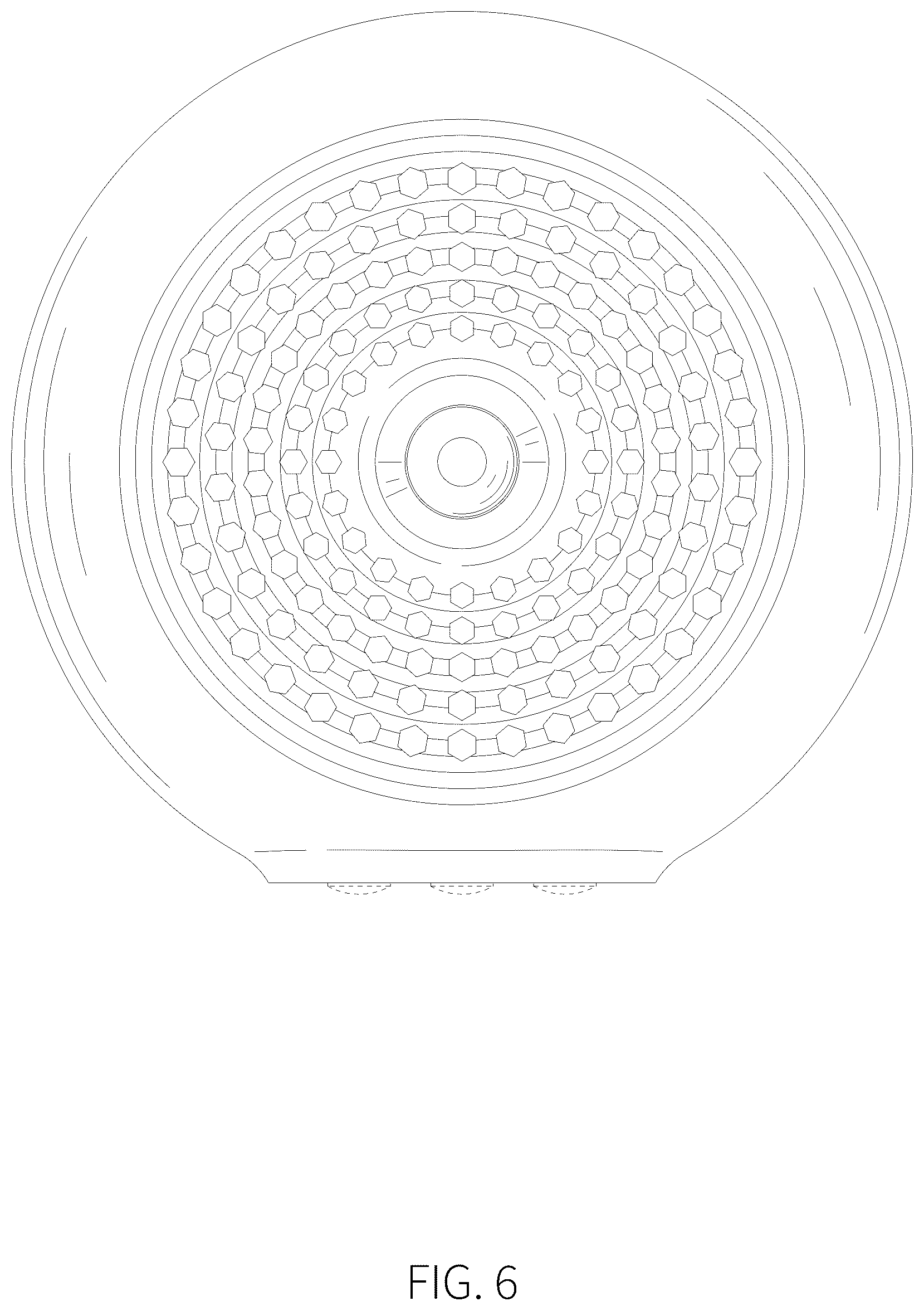 Patent USD1125616 Figure 6 – Heat lamp