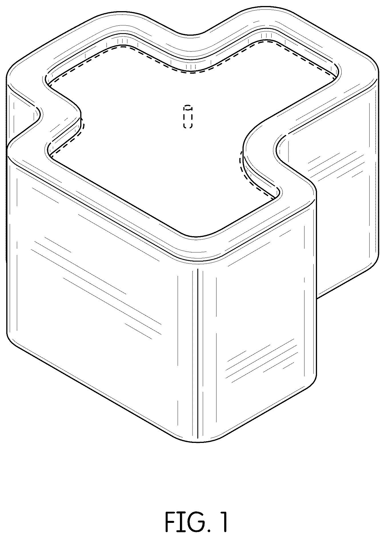 Patent USD1125617 — Vessel for a candle — Figure 1
