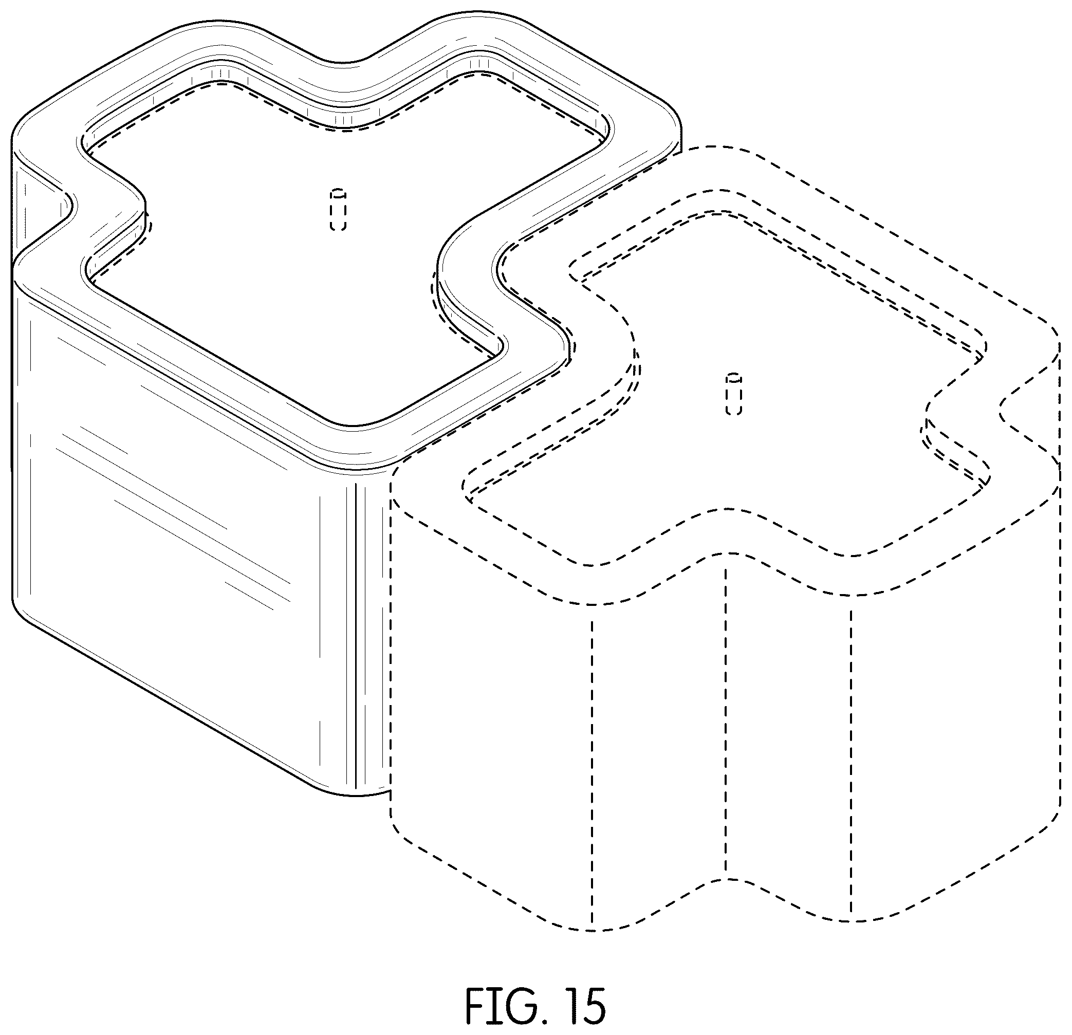 Patent USD1125617 Figure 11 – Vessel for a candle