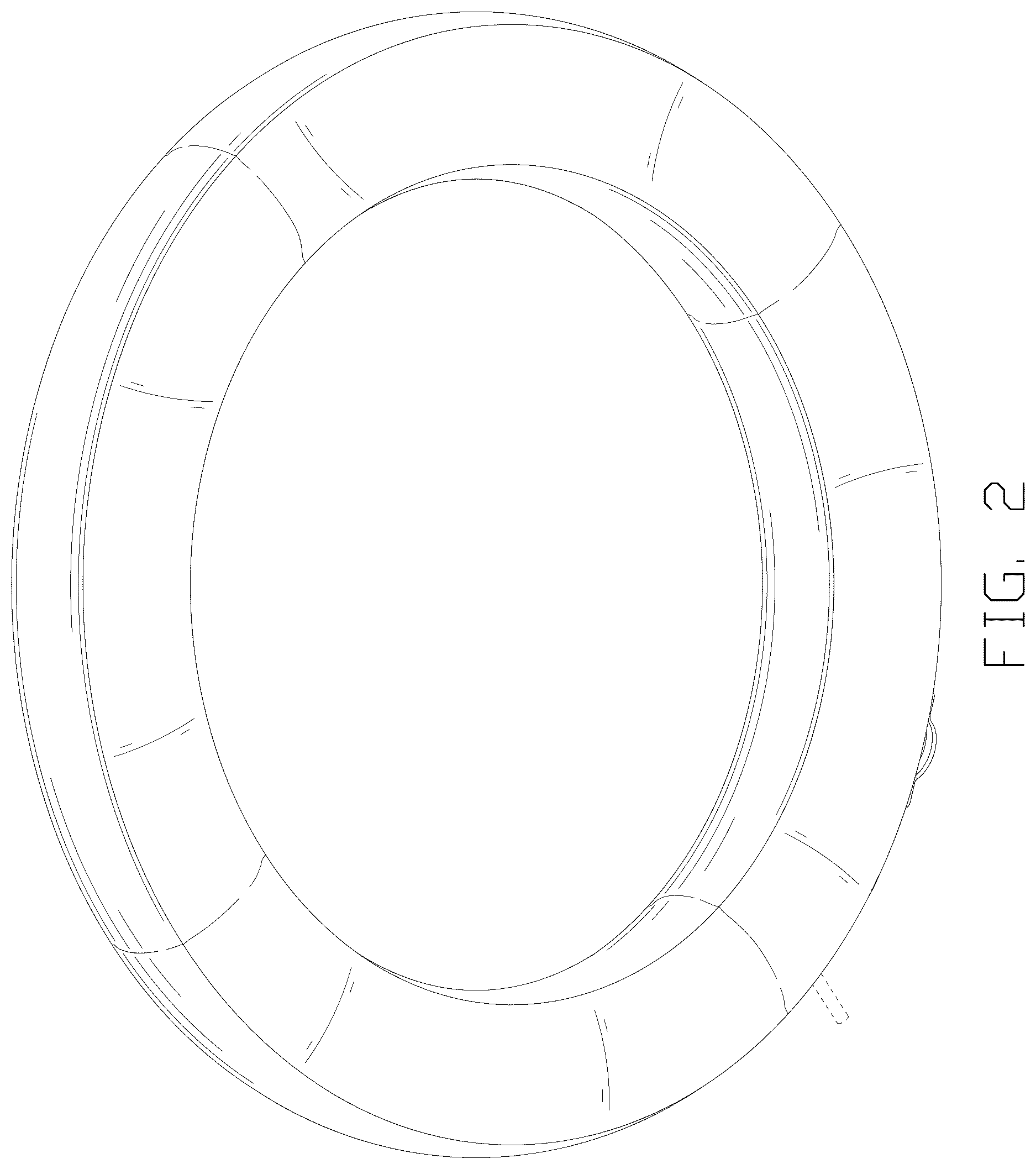 Patent USD1125619 Figure 2 – Inflatable lamp