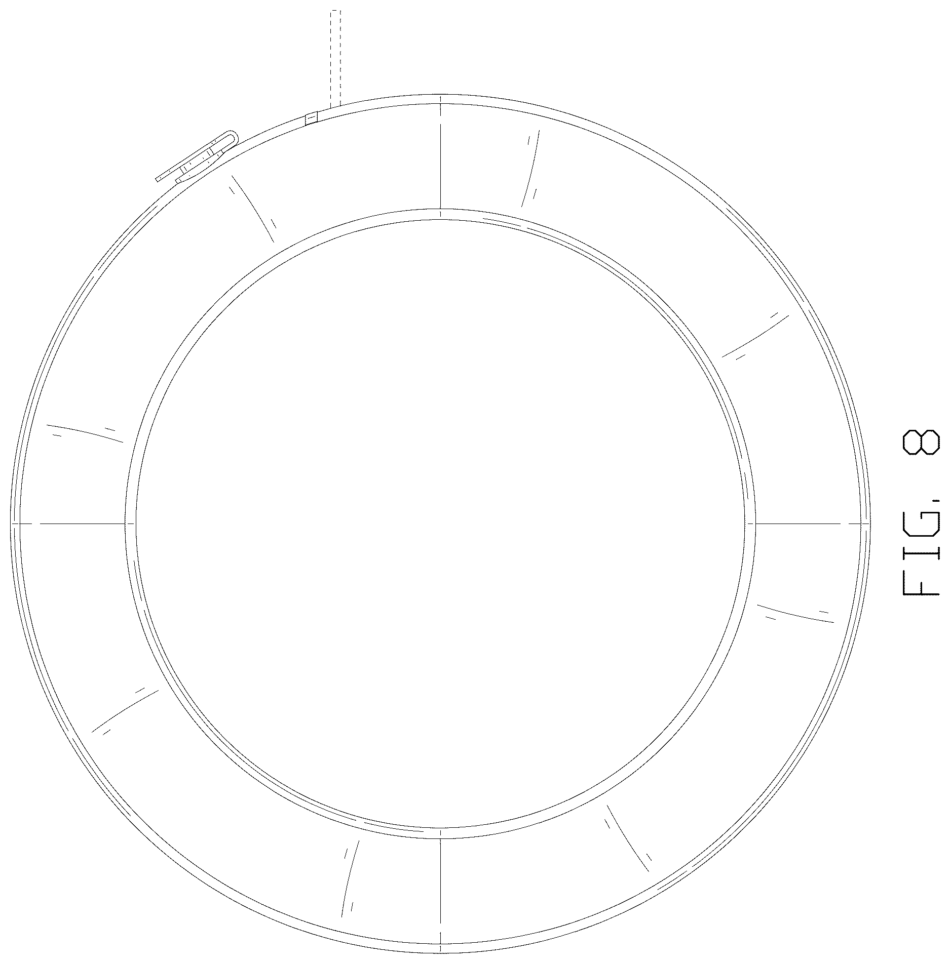 Patent USD1125619 Figure 8 – Inflatable lamp