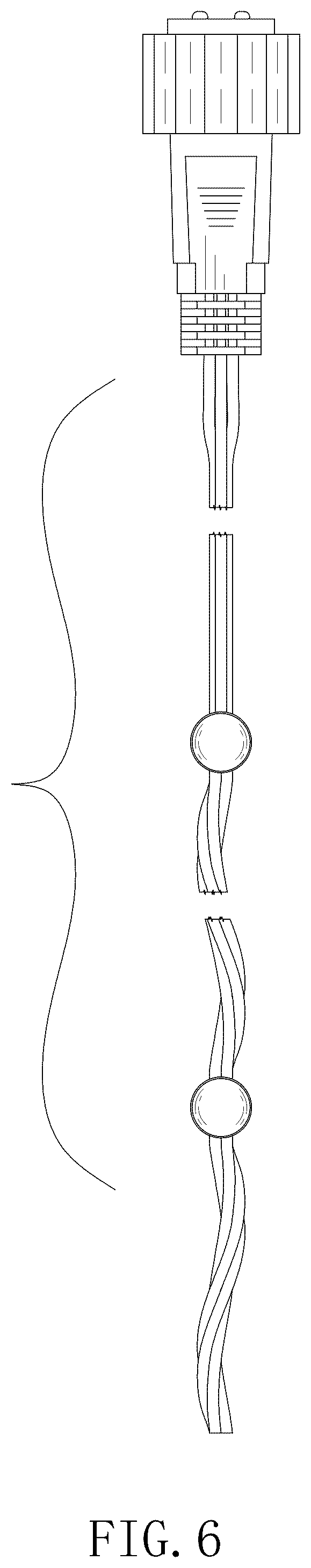 Patent USD1125621 Figure 6 – String light