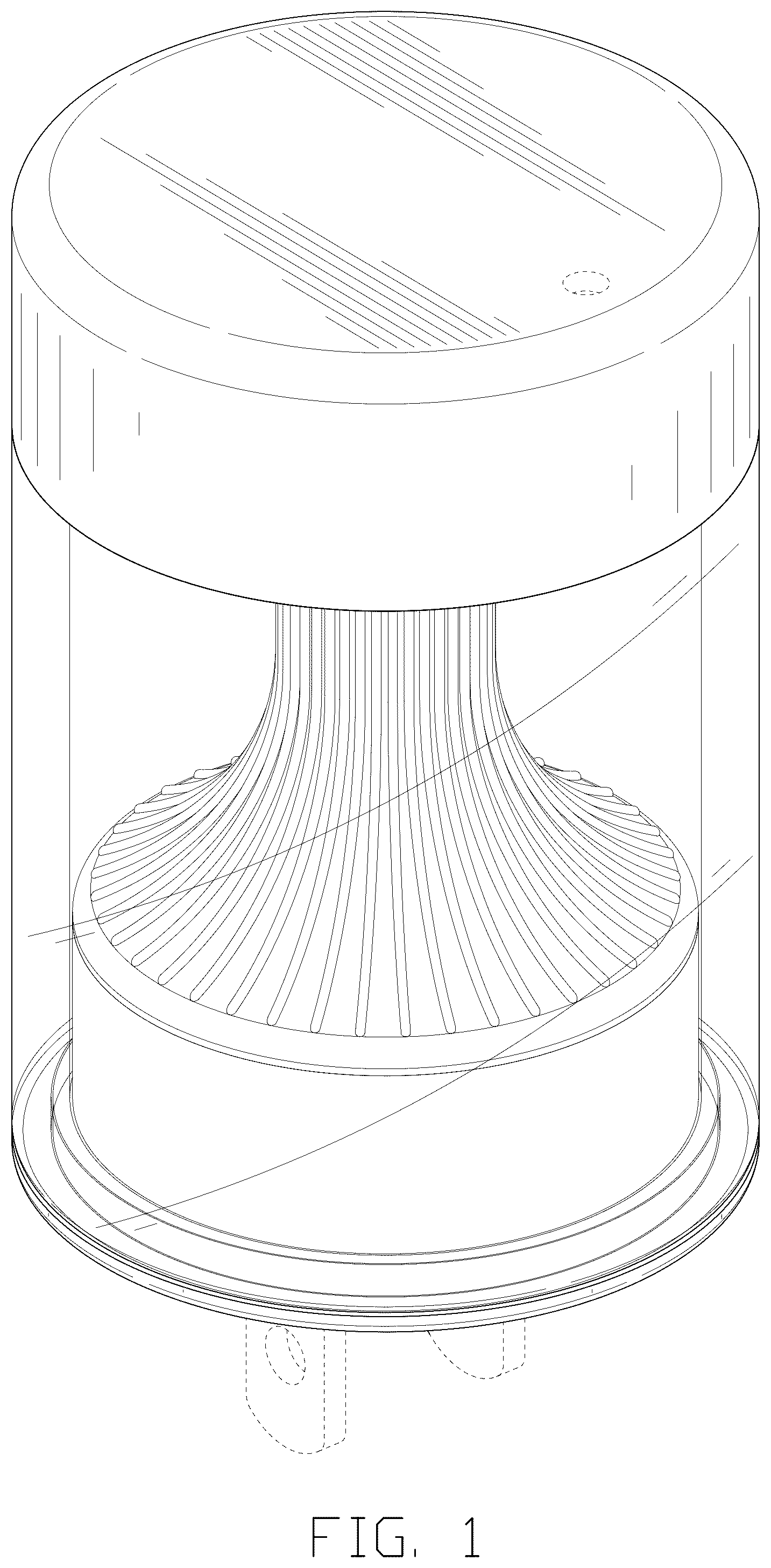 Patent USD1125623 Figure 1 – Night light