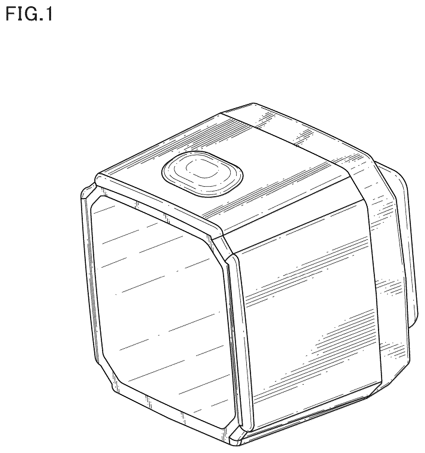 Patent USD1125626 Figure 1 – Light for a bicycle