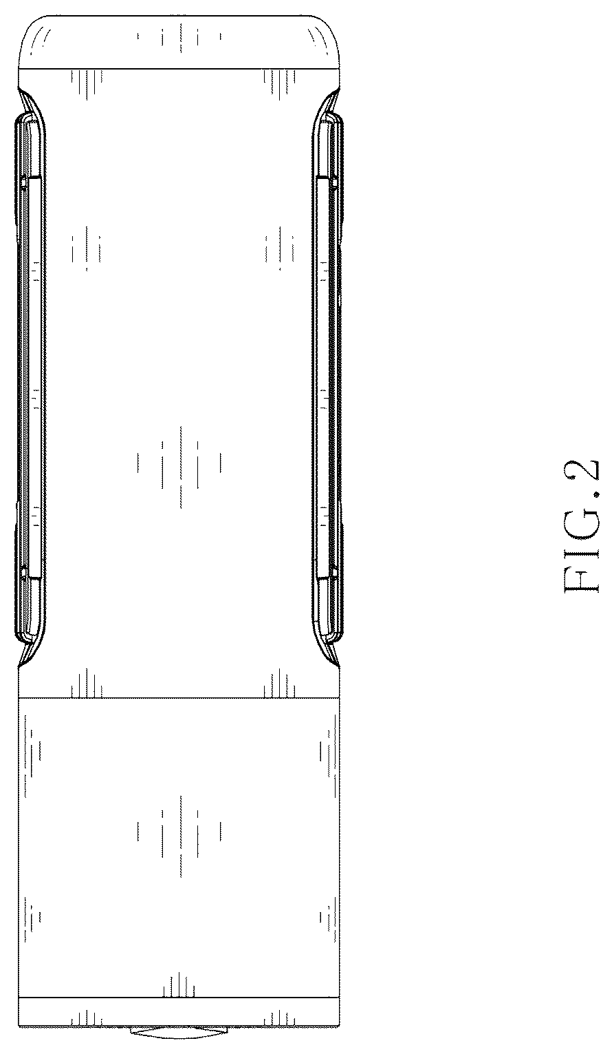 Patent USD1125627 Figure 2 – Bicycle light
