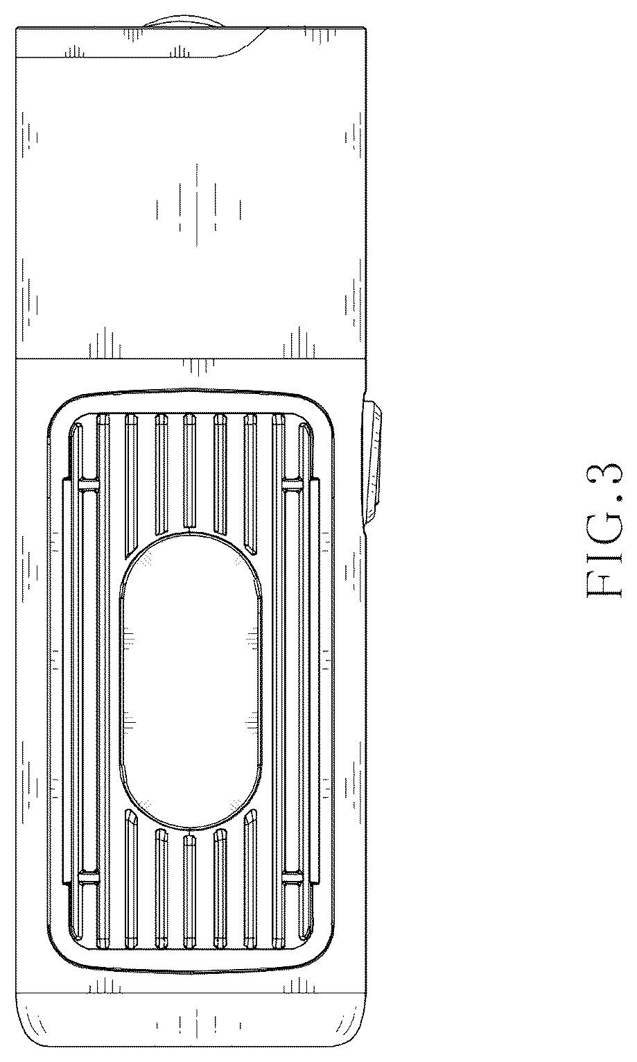 Patent USD1125627 Figure 3 – Bicycle light