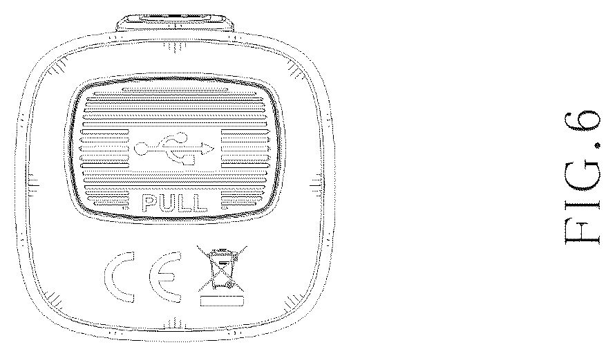 Patent USD1125628 Figure 6 – Bicycle light