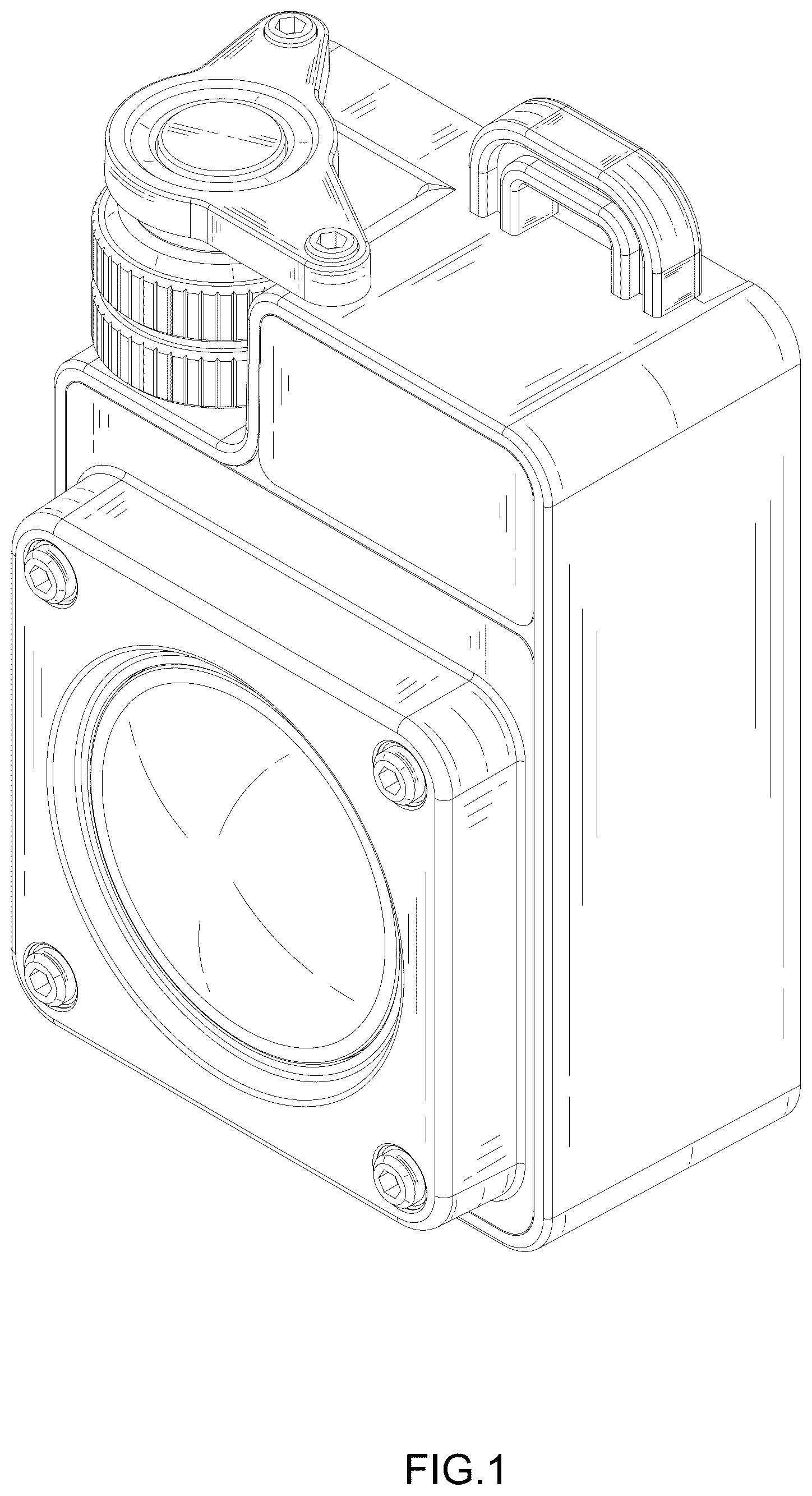 Patent USD1125630 Figure 1 – Lamp