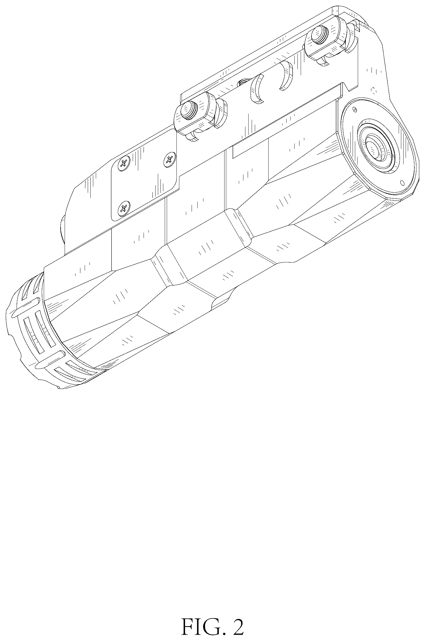 Patent USD1125631 Figure 2 – Tactical flashlight