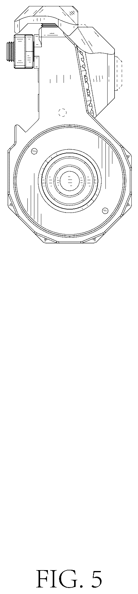 Patent USD1125631 Figure 5 – Tactical flashlight